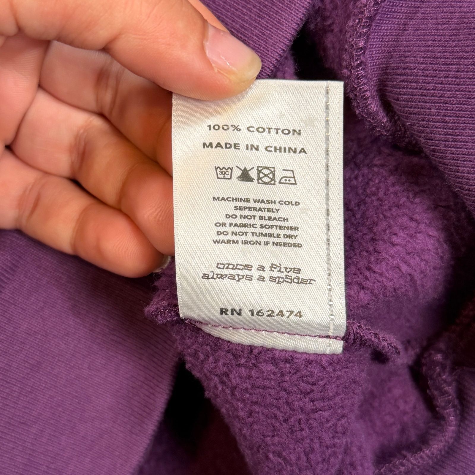 Sp5der Sp5der Star OG Web V2 Hoodie Size US L / EU 52-54 / 3 - 6 Thumbnail
