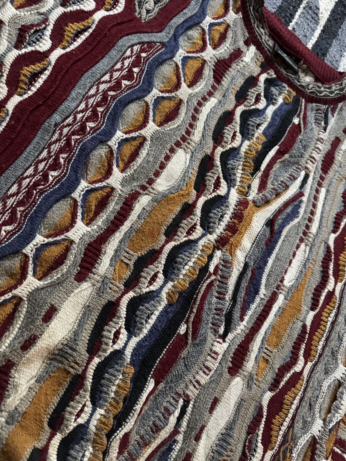 Bergati Vintage Bergati COOGI-Style Cableknit Sweater XL Size US XL / EU 56 / 4 - 2 Thumbnail