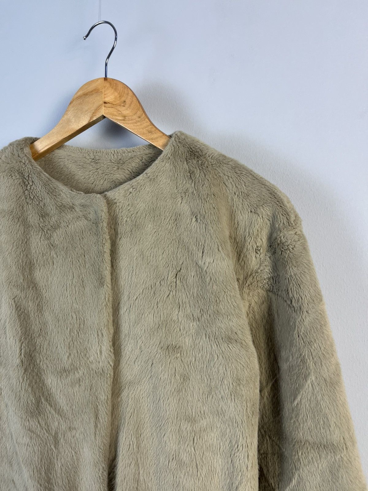 Other Avant Garde Vintage Faux Fur Cropped Jacket Size S / US 4 / IT 40 - 3 Thumbnail