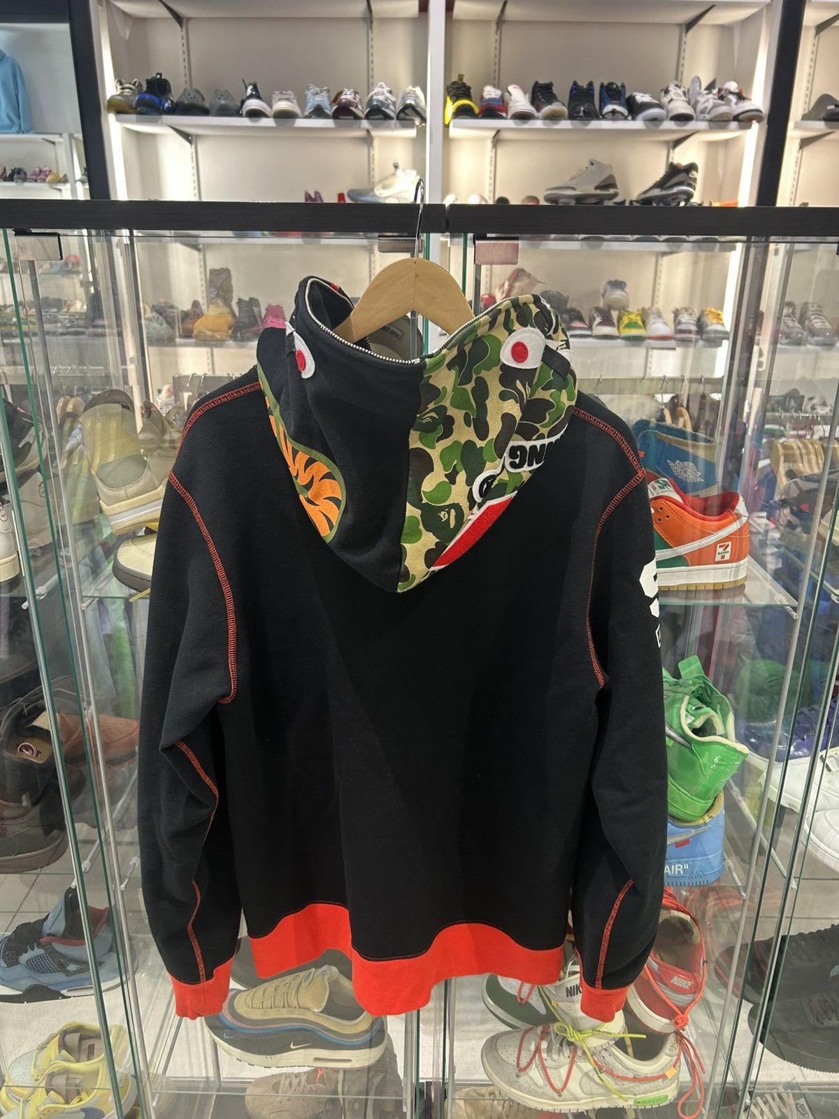 Bape Bape x F1 shark hoodie full zip black Size US XL / EU 56 / 4 - 8 Thumbnail