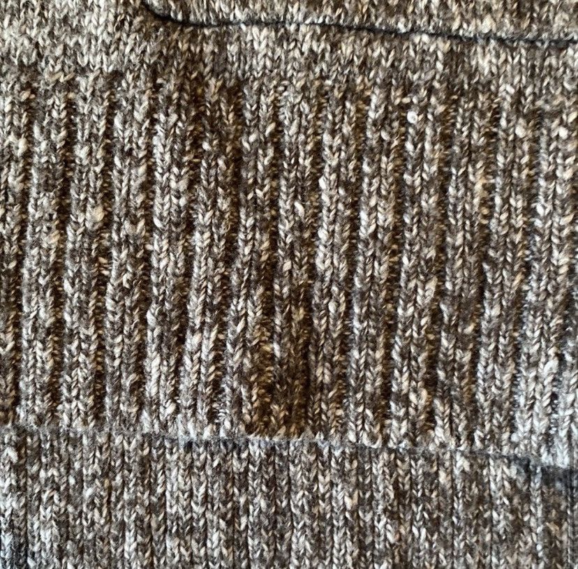 Michael Kors Michael Kors, Gray/Brown, Cable Knit, Oversized, Sweater Size S / US 4 / IT 40 - 13 Thumbnail
