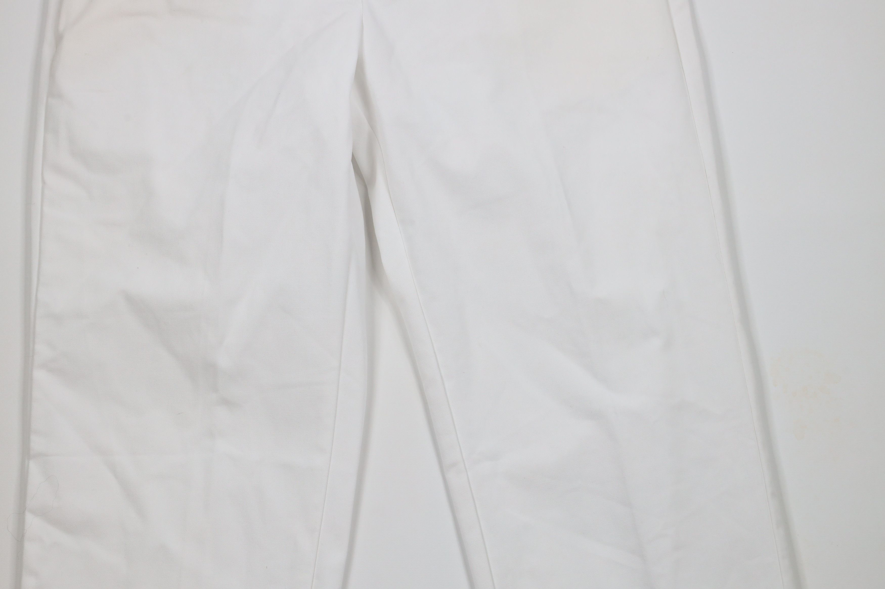 Vintage Vintage 90s Streetwear Wide Leg Mechanic Painter Pants White Size US 38 / EU 54 - 3 Thumbnail