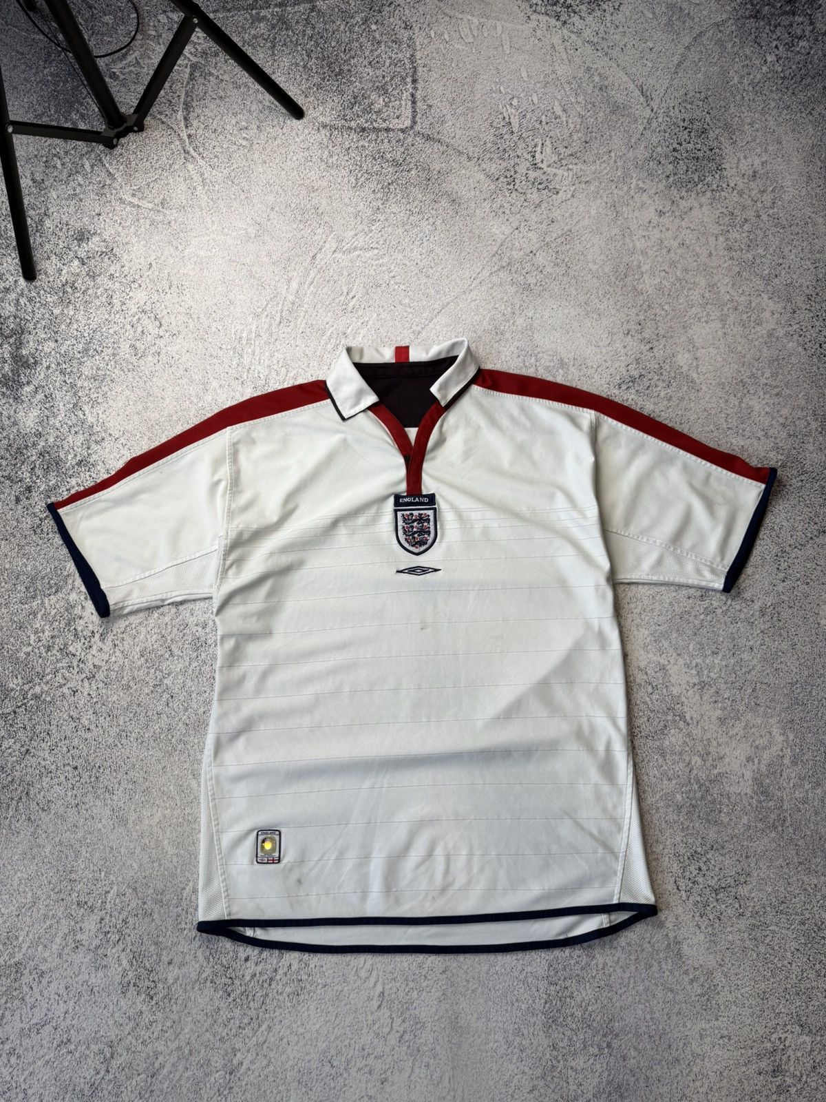 Umbro England reversible football shirt 2002 World Cup Umbro Size US L / EU 52-54 / 3 - 4 Thumbnail