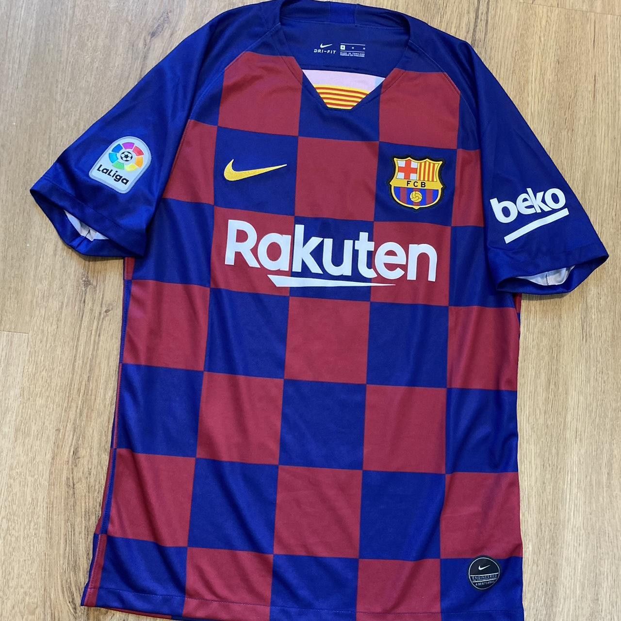 Nike 2018-19 *17 Griezmann FC Barcelona Home Football Size US M / EU 48-50 / 2 - 2 Thumbnail