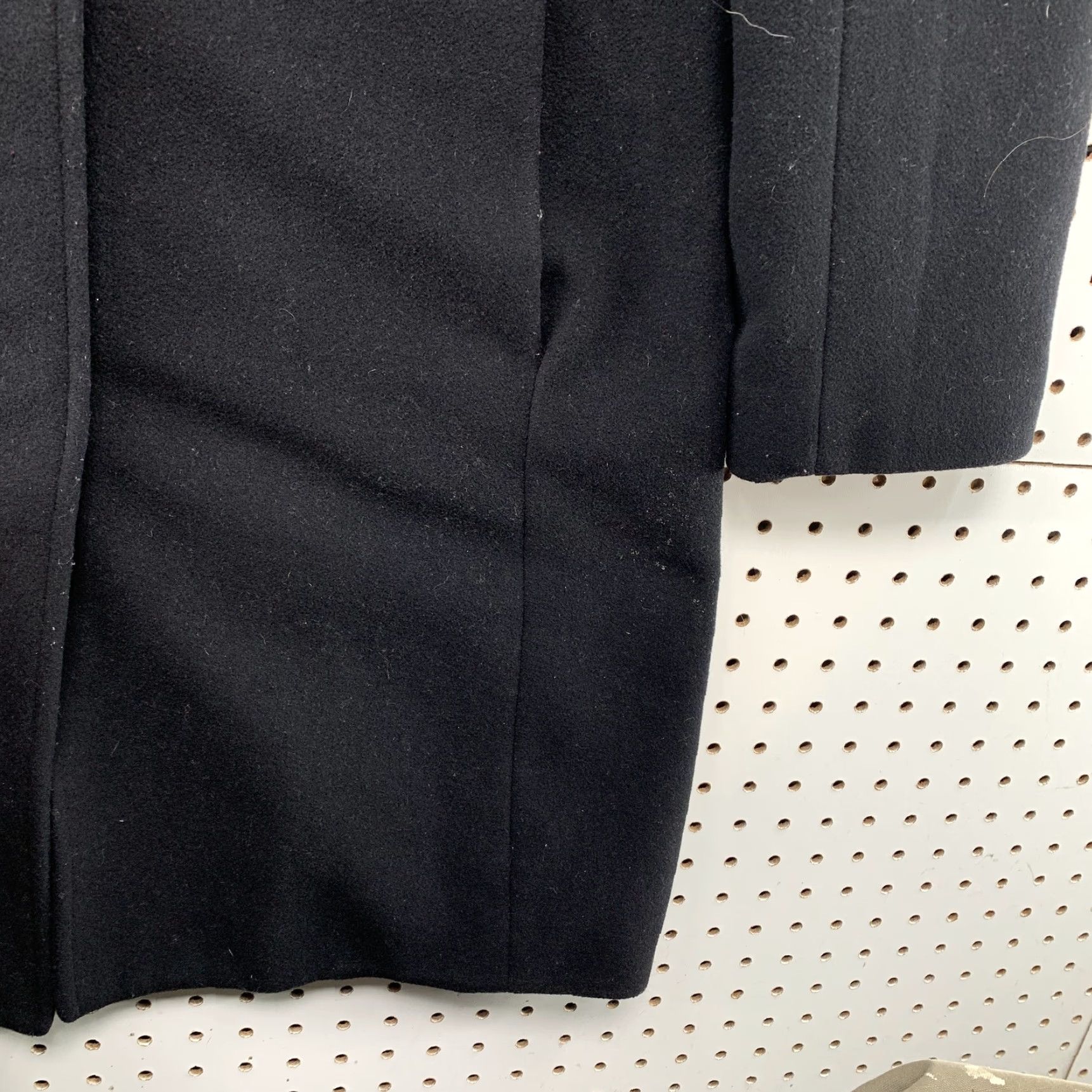 Eddie Bauer VINTAGE Eddie Bauer Wool Cashmere Trench Coat Womens Medium Black Lined Size M / US 6-8 / IT 42-44 - 6 Thumbnail