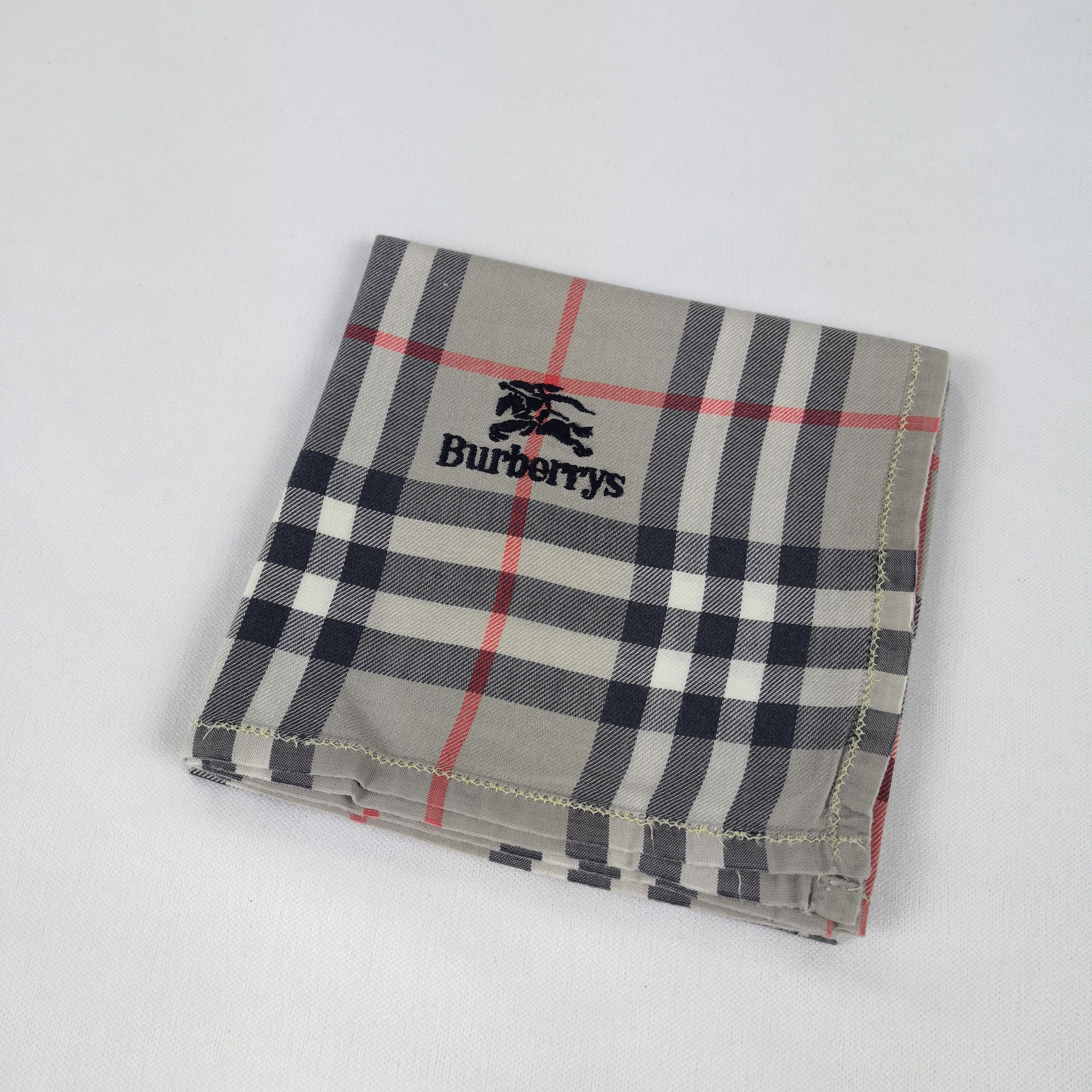 Burberry Vintage Burberry Handkerchief Neckerchief Bandana - AC71916 Size ONE SIZE - 4 Thumbnail