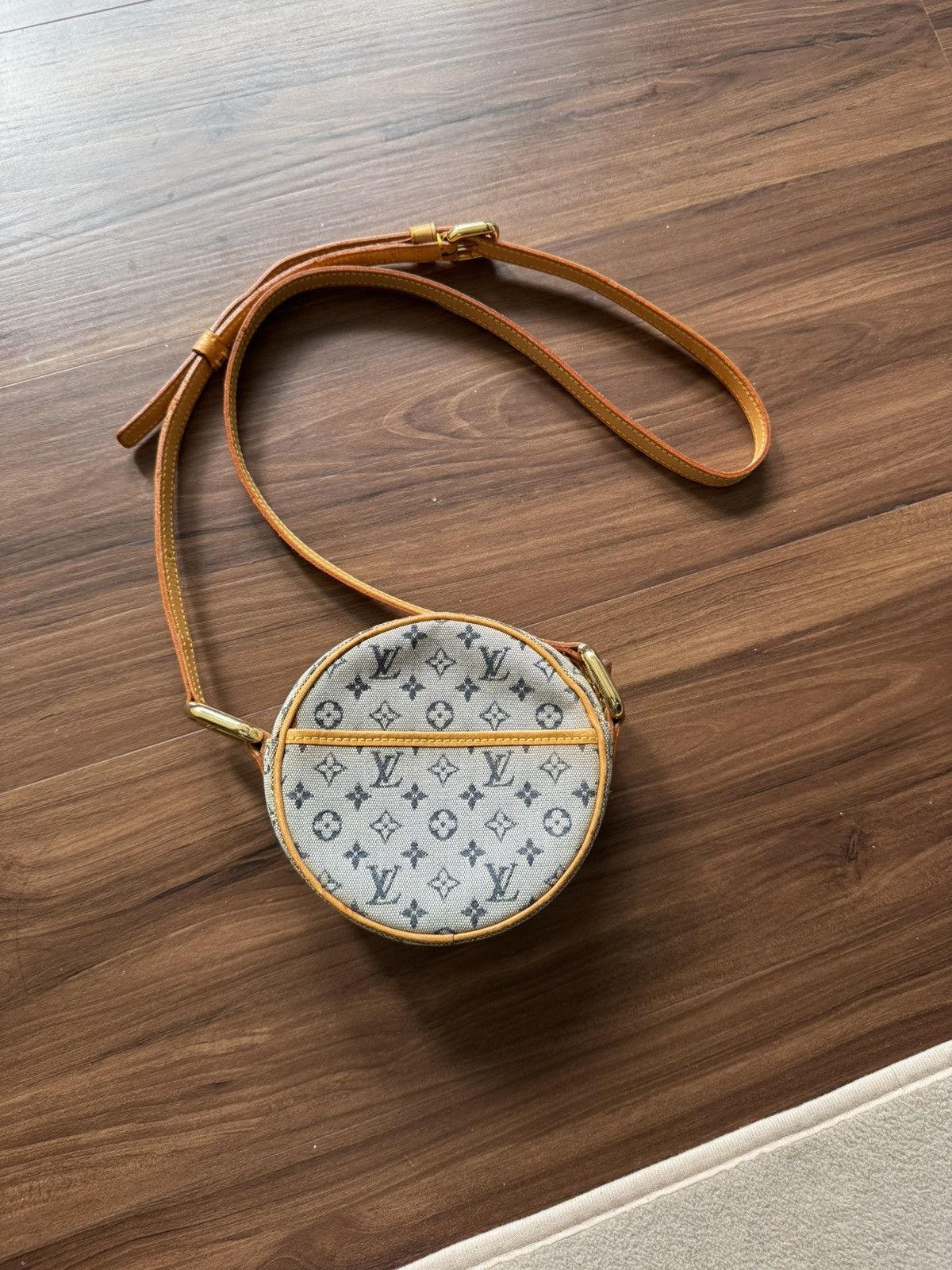 Louis Vuitton Louis Vuitton Blue Monogram Mini Lin Jeanne PM shoulder bag Size ONE SIZE - 1 Thumbnail