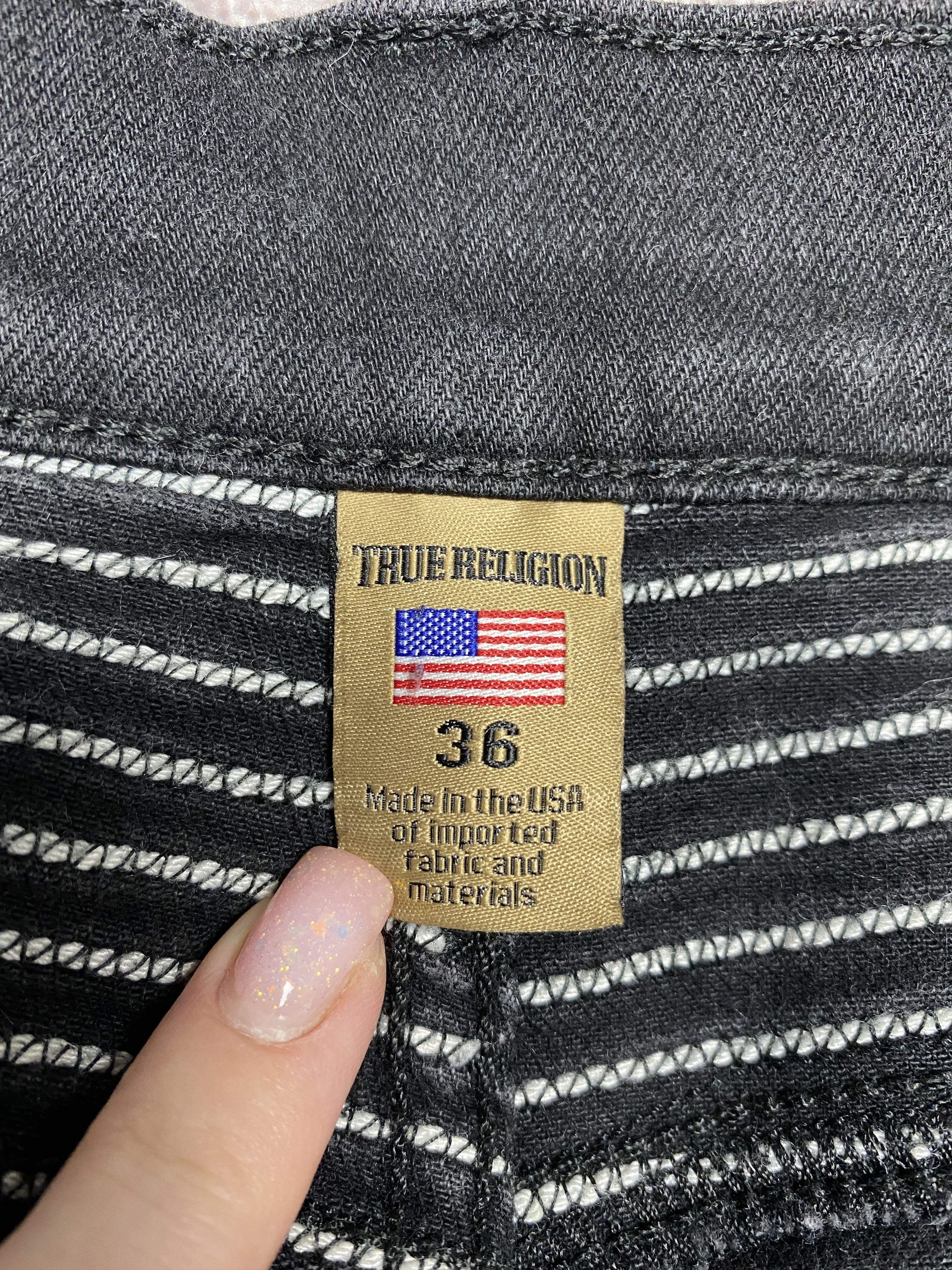 True Religion × Vintage True Religion Vintage Mens Denim Pants Jeans Size US 36 / EU 52 - 3 Thumbnail