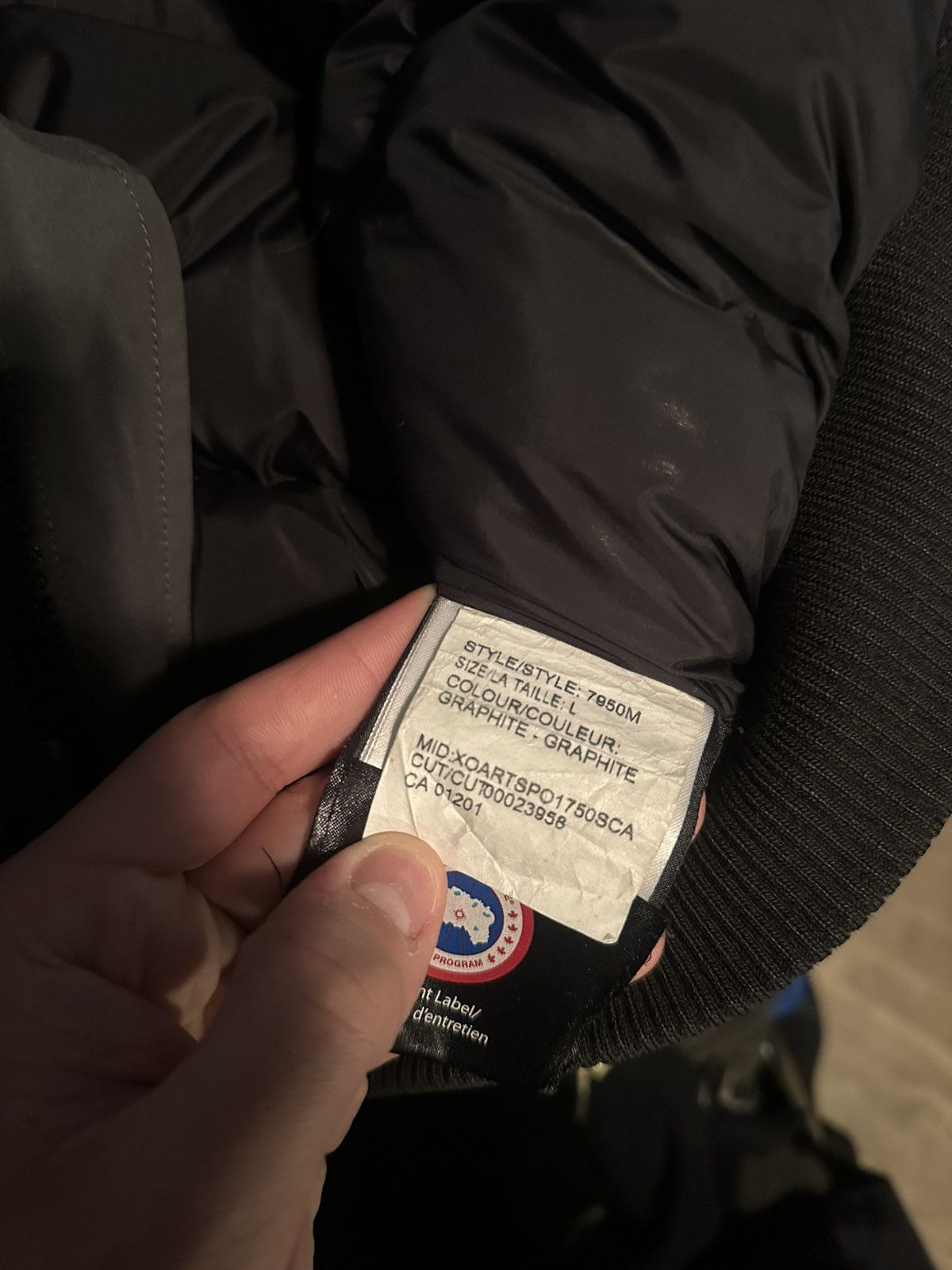 Canada Goose Canada Goose Chilliwack Bomber Graphite Size US L / EU 52-54 / 3 - 4 Thumbnail