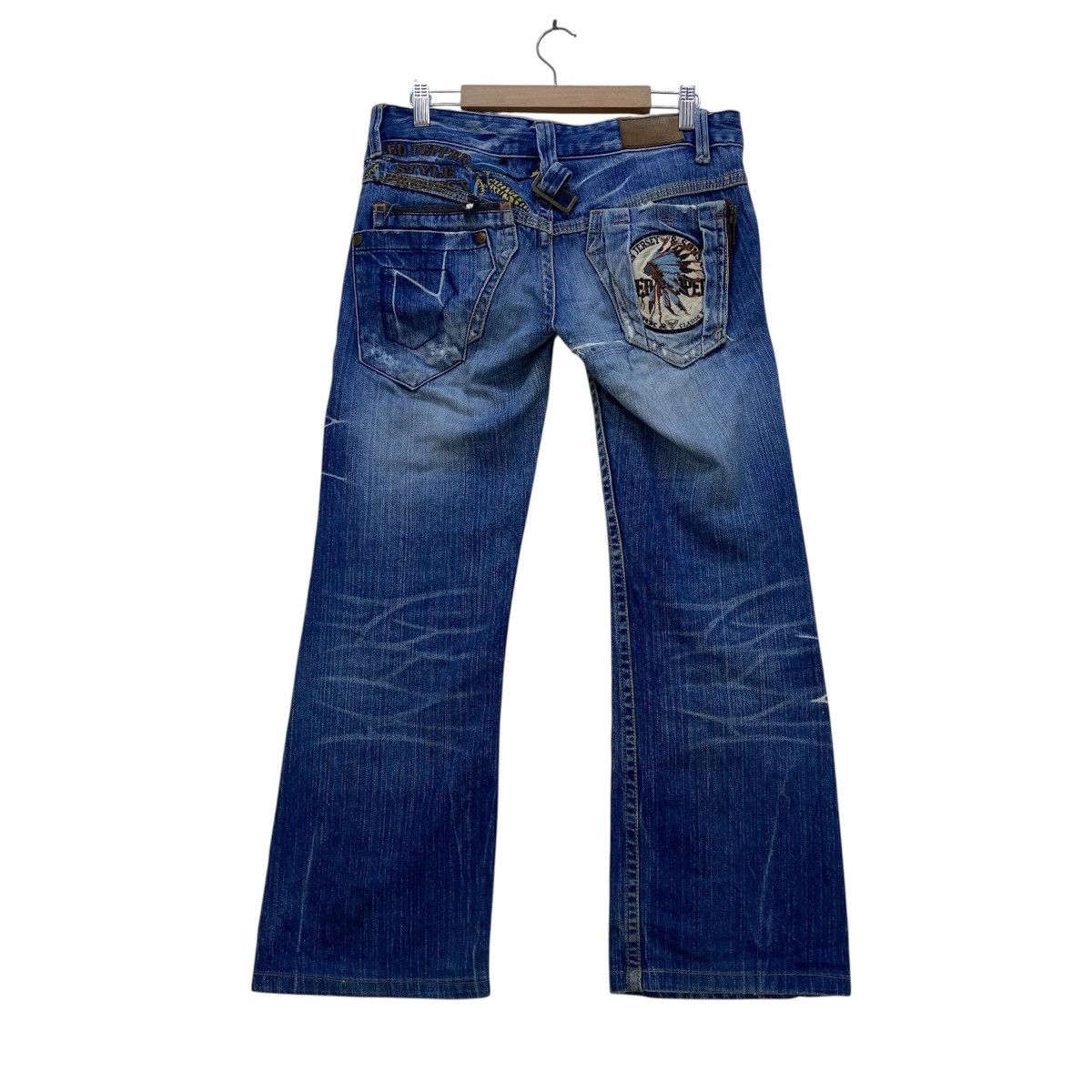 Japanese Brand Japanese Brand Gold Label Red Pepper Flare Jeans Size 29" - 1 Thumbnail