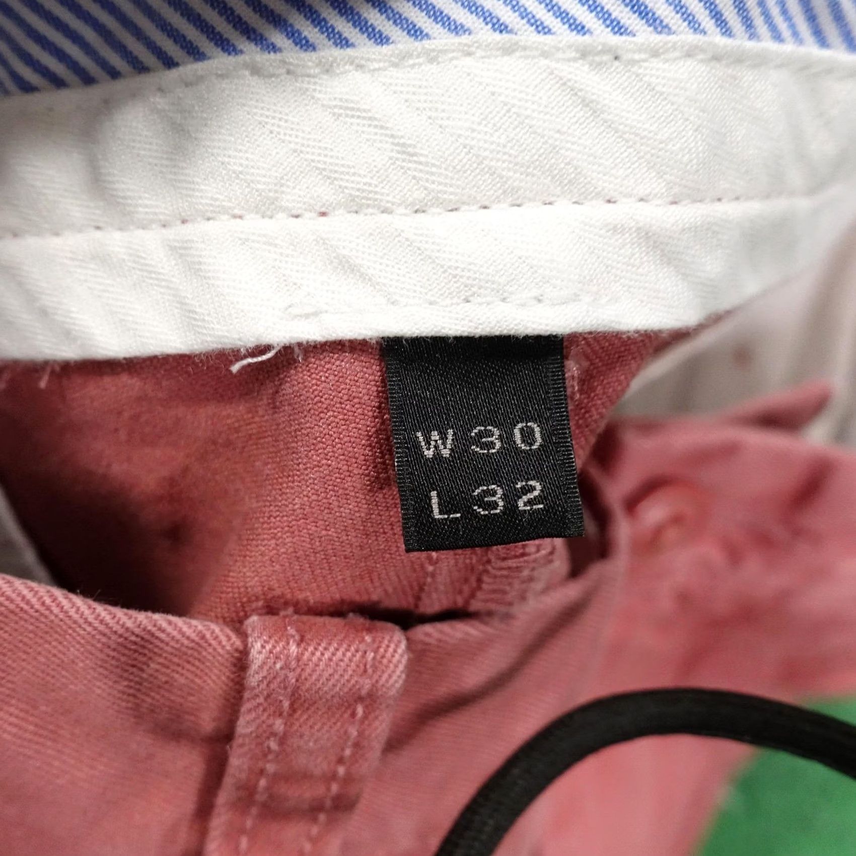 J.Crew J.CREW ESSENTIAL Slim Chino Pants Mens 30x32 Red Cotton Flat Front Casual Slant Slash Pocket 770 Vintage? No Size US 30 / EU 46 - 7 Thumbnail