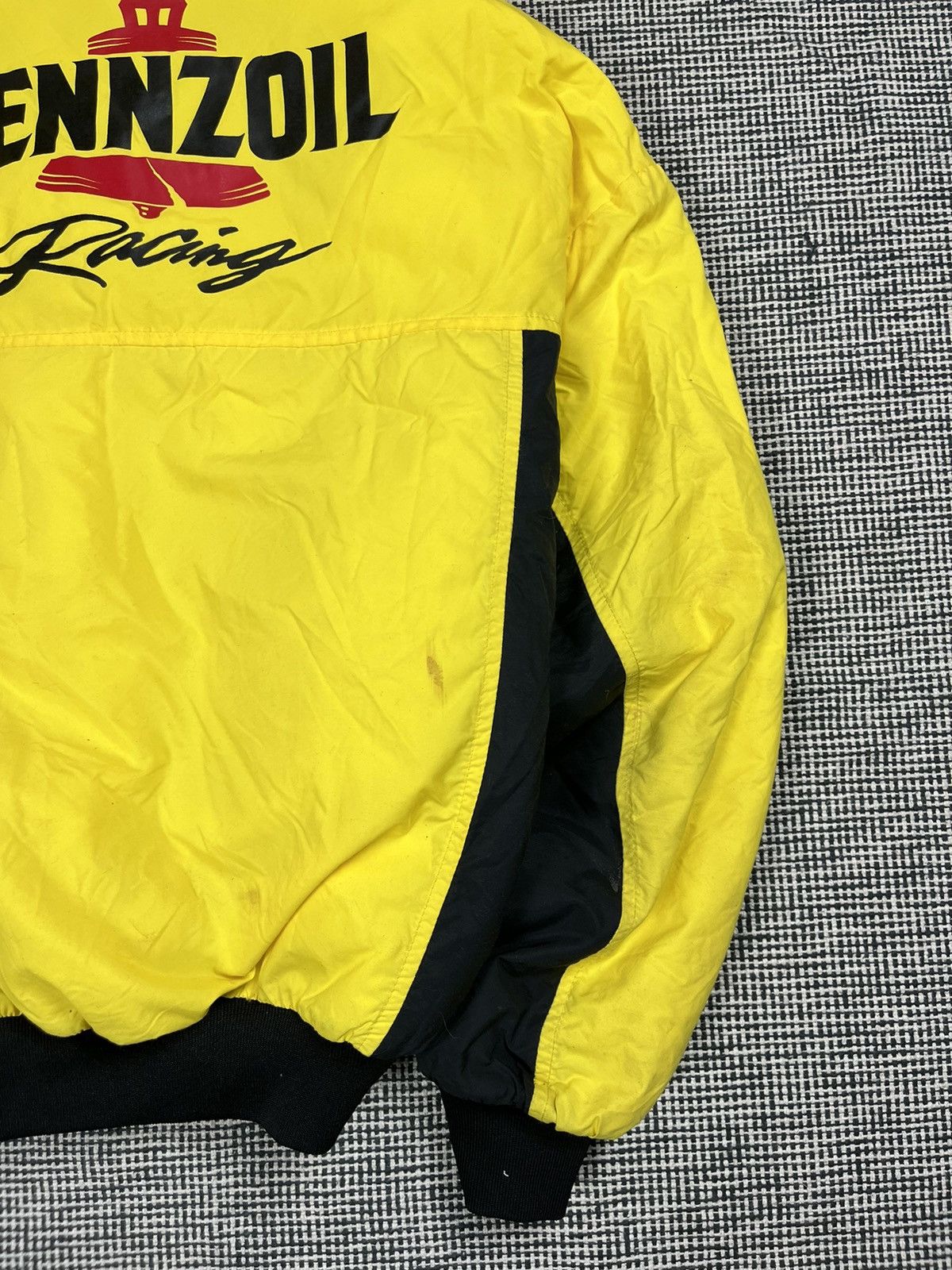 Swingster × Vintage Vintage 90s swingster pennzoil racing moto bomber jacket Size US L / EU 52-54 / 3 - 9 Thumbnail