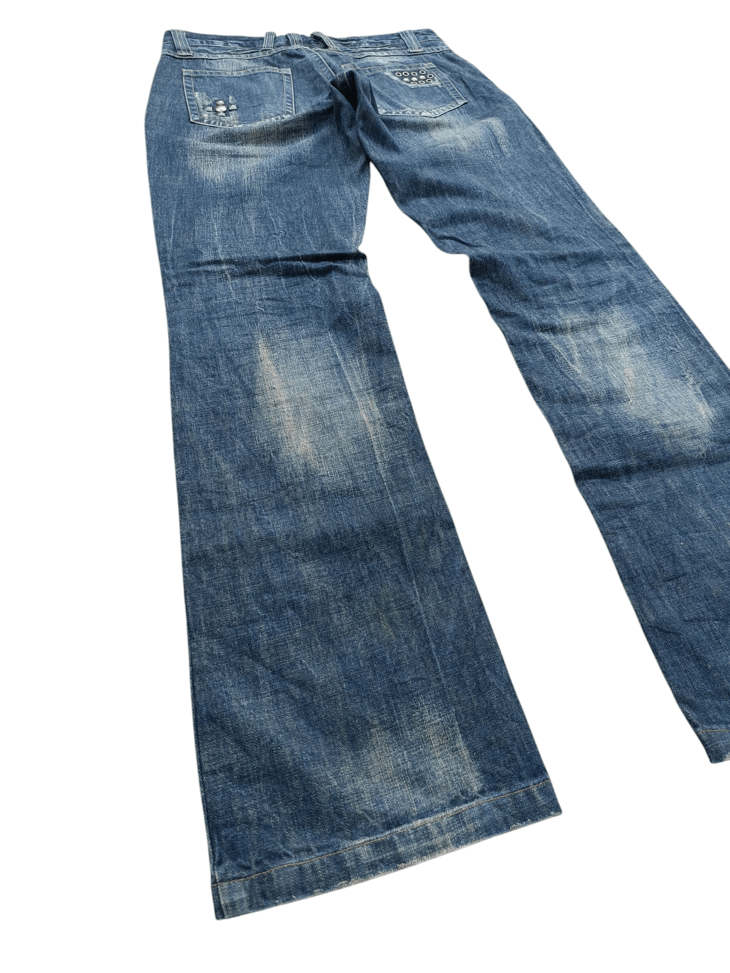 Japanese Brand FLARED💥JAPANESE BRAND LAV CLAW MARK STUD DENIM Size US 32 / EU 48 - 14 Thumbnail