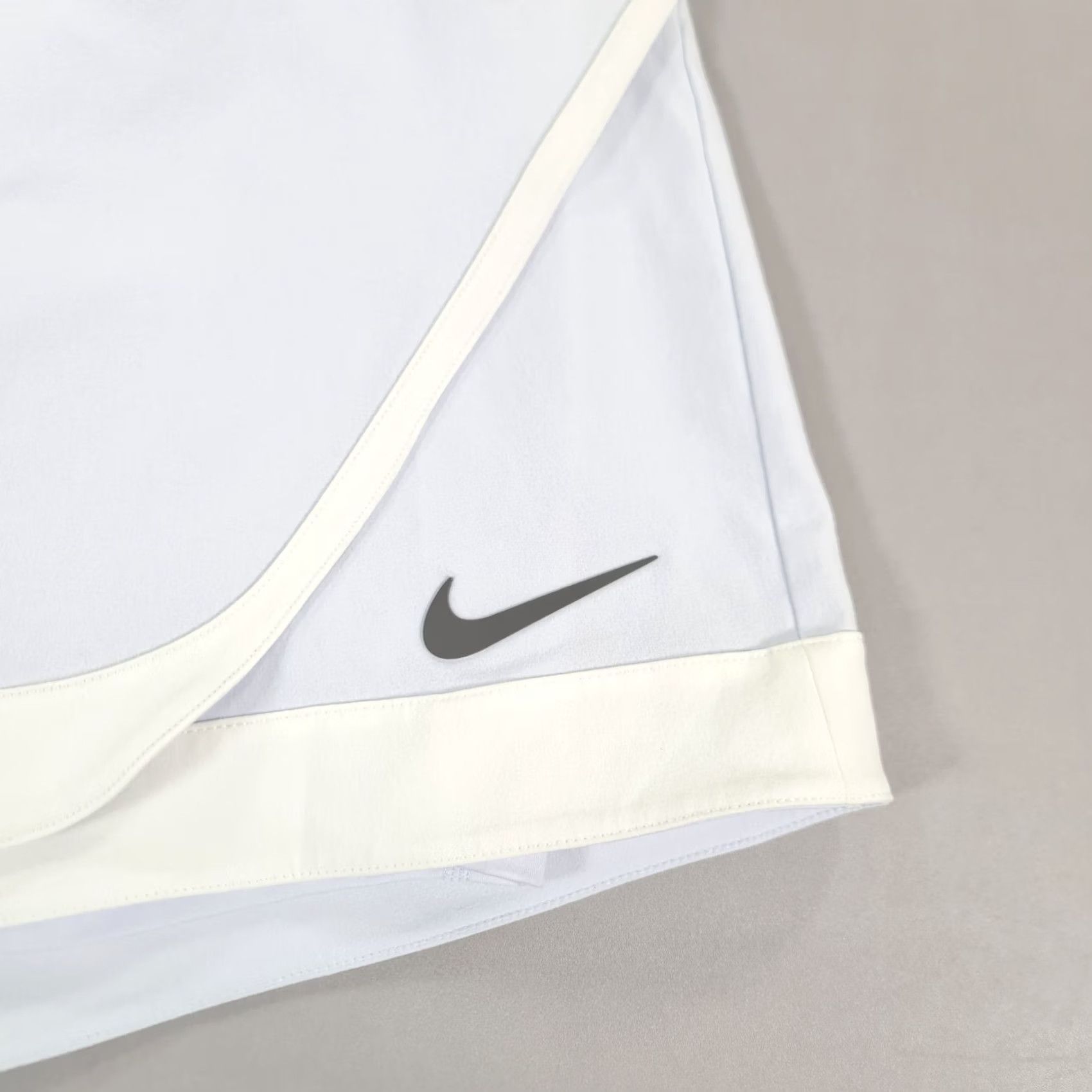 Nike Nike Womens Tennis Skort Medium Lilac Asymetric Court Slam Short FZ6503 085 M Purple Moisture Wicking Machine Washable Activewear Tennis Womens Size 32" / US 10 / IT 46 - 2 Thumbnail