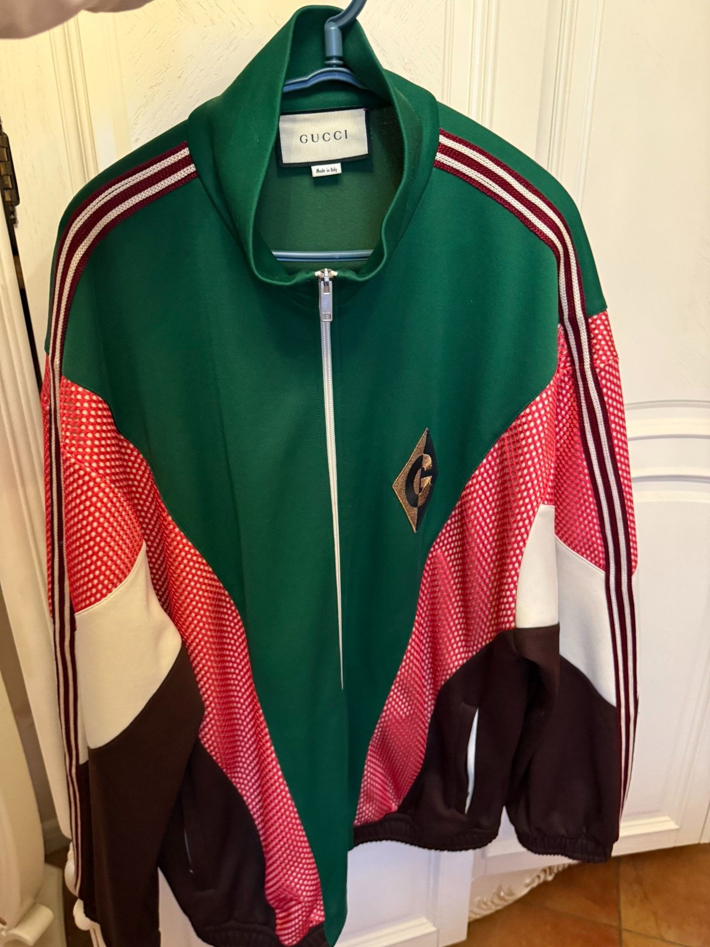 Gucci Gucci College-style jacket 2501-Nextarrow Size US L / EU 52-54 / 3 - 1 Thumbnail