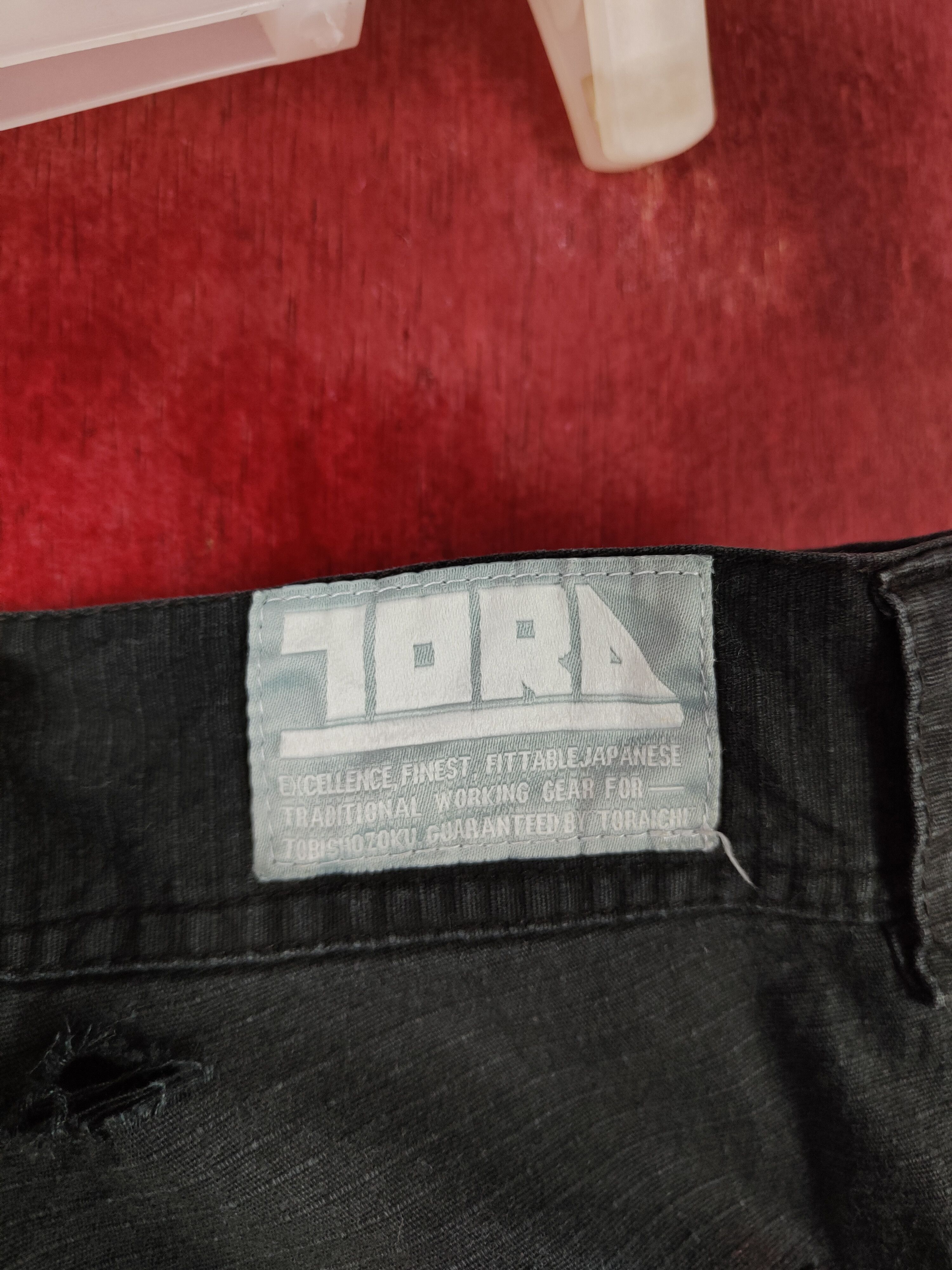 Japanese Brand Toraichi Black Multipocket Tactical Jogger Pants #S1294 Size US 32 / EU 48 - 9 Thumbnail