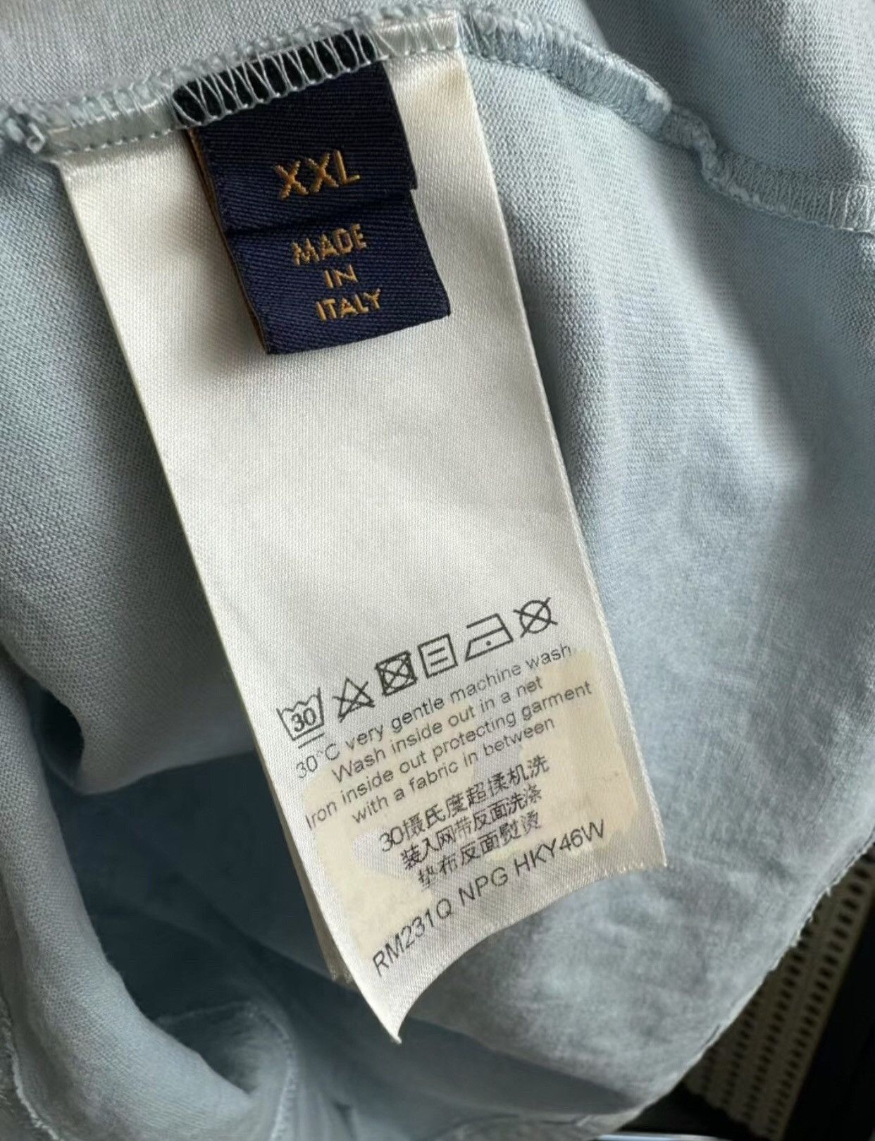 Louis Vuitton Louis Vuitton LV Haze Blue Gradient Short Sleeve 2412- Size US XXL / EU 58 / 5 - 4 Thumbnail