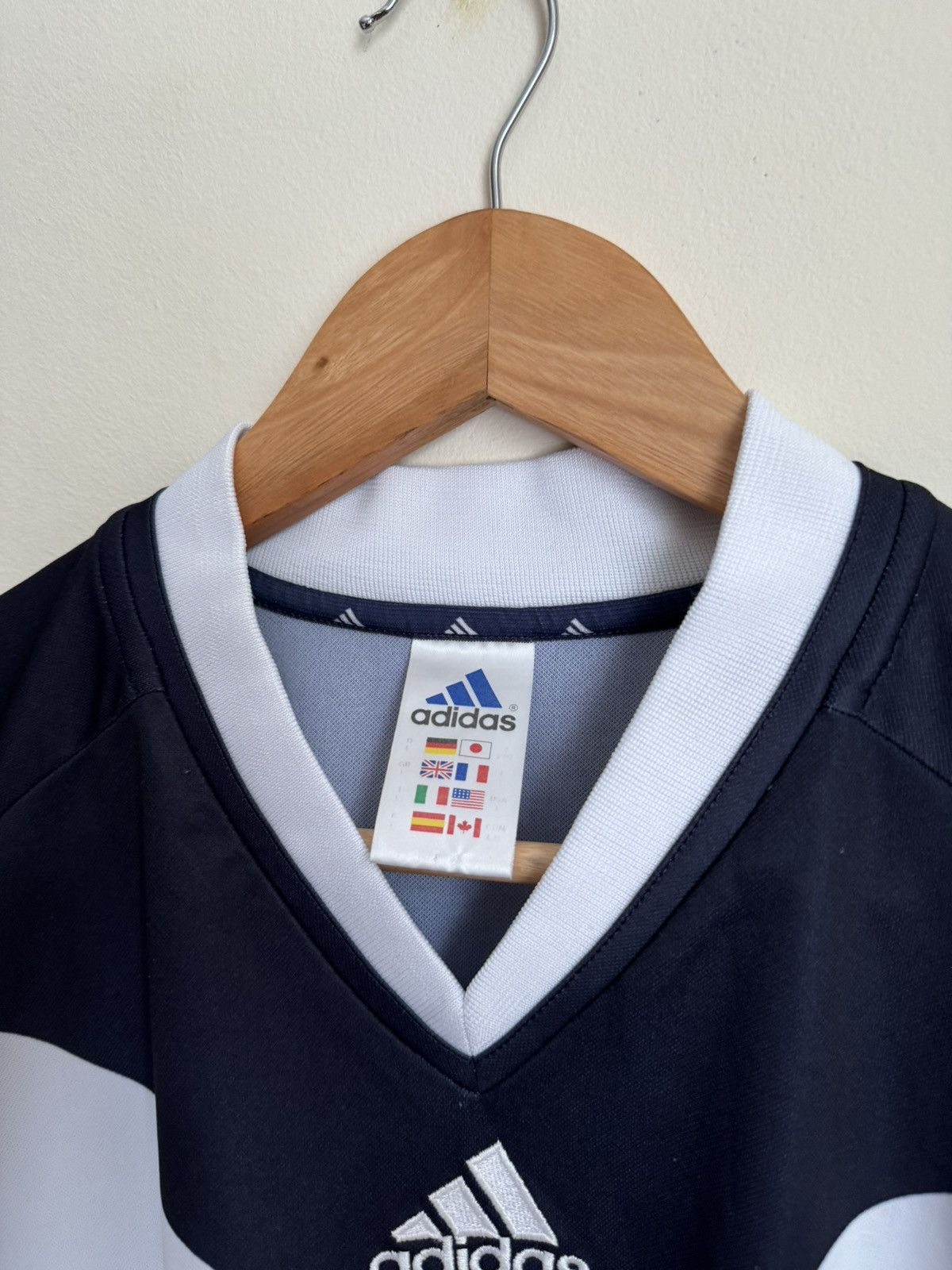 Adidas × Vintage ADIDAS FC Girondins de Bordeaux 2001/03 HOME SOCCER JERSEY Size US L / EU 52-54 / 3 - 3 Thumbnail