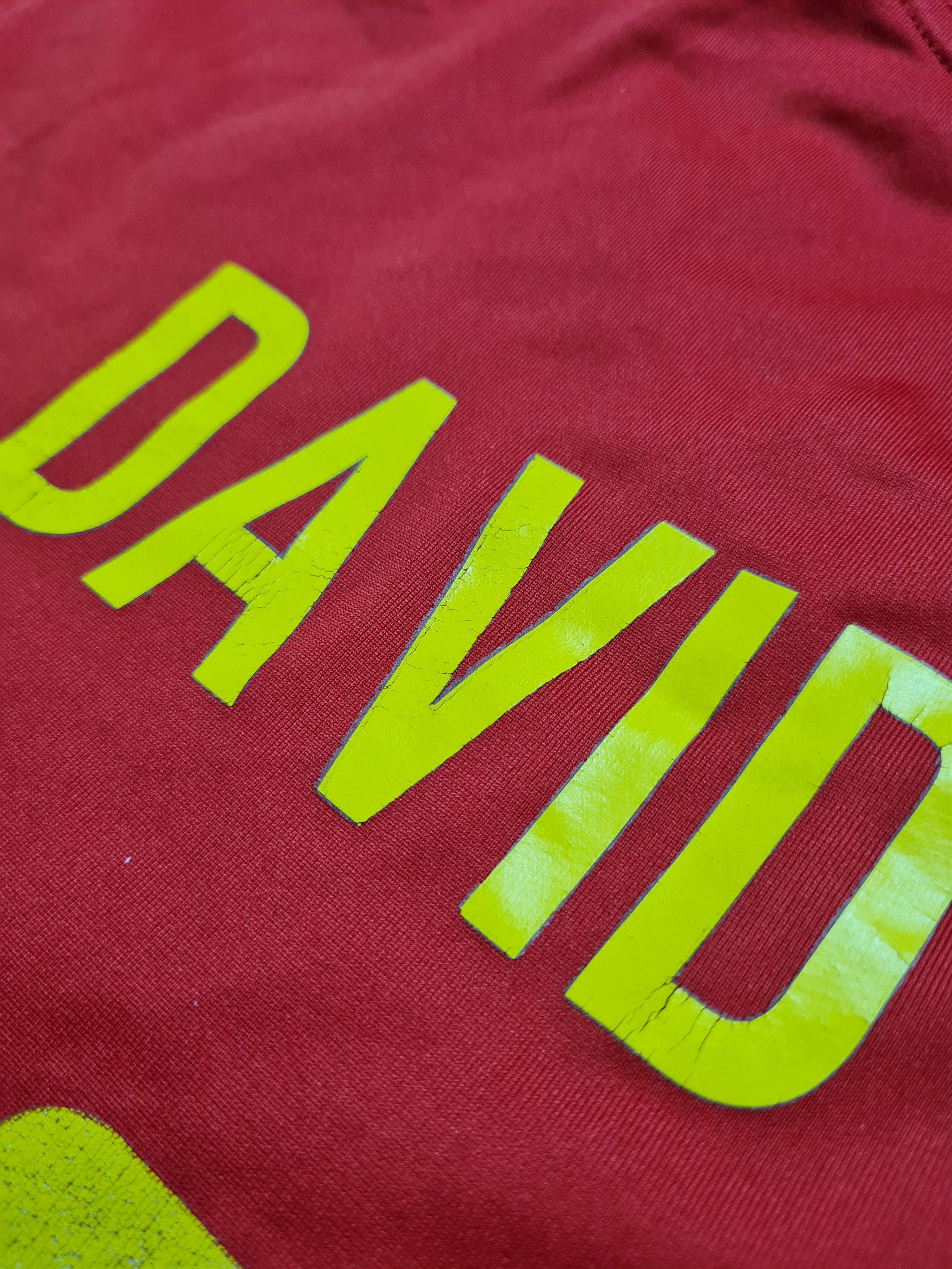 Adidas FOOTBALL JERSEY VILLA 7 SPAIN NATIONAL 10/11 WORLD WINNER Size US L / EU 52-54 / 3 - 12 Thumbnail