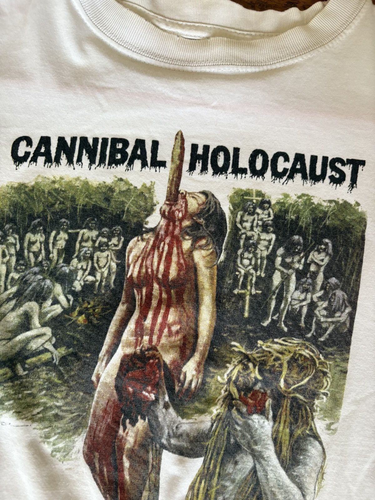 Vintage Original 1980's Cannibal Holocaust Tee Size US XL / EU 56 / 4 - 3 Thumbnail