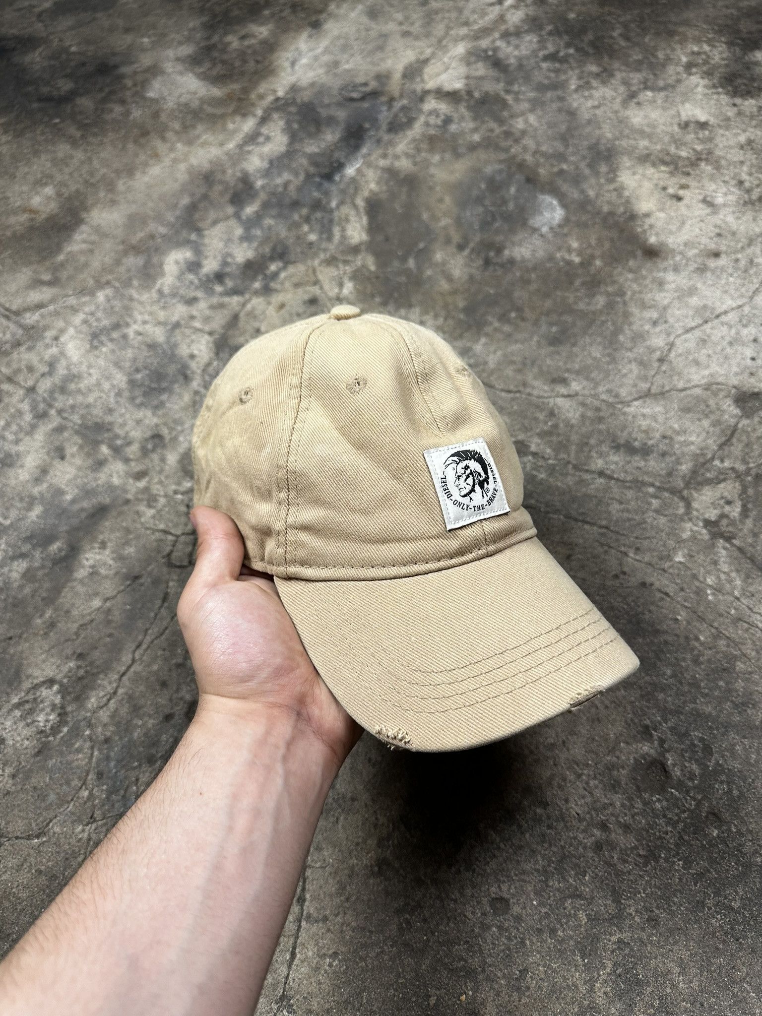 Diesel Vintage Diesel Distressed Punk Logo Y2k Cap 2000s Size ONE SIZE - 1 Thumbnail