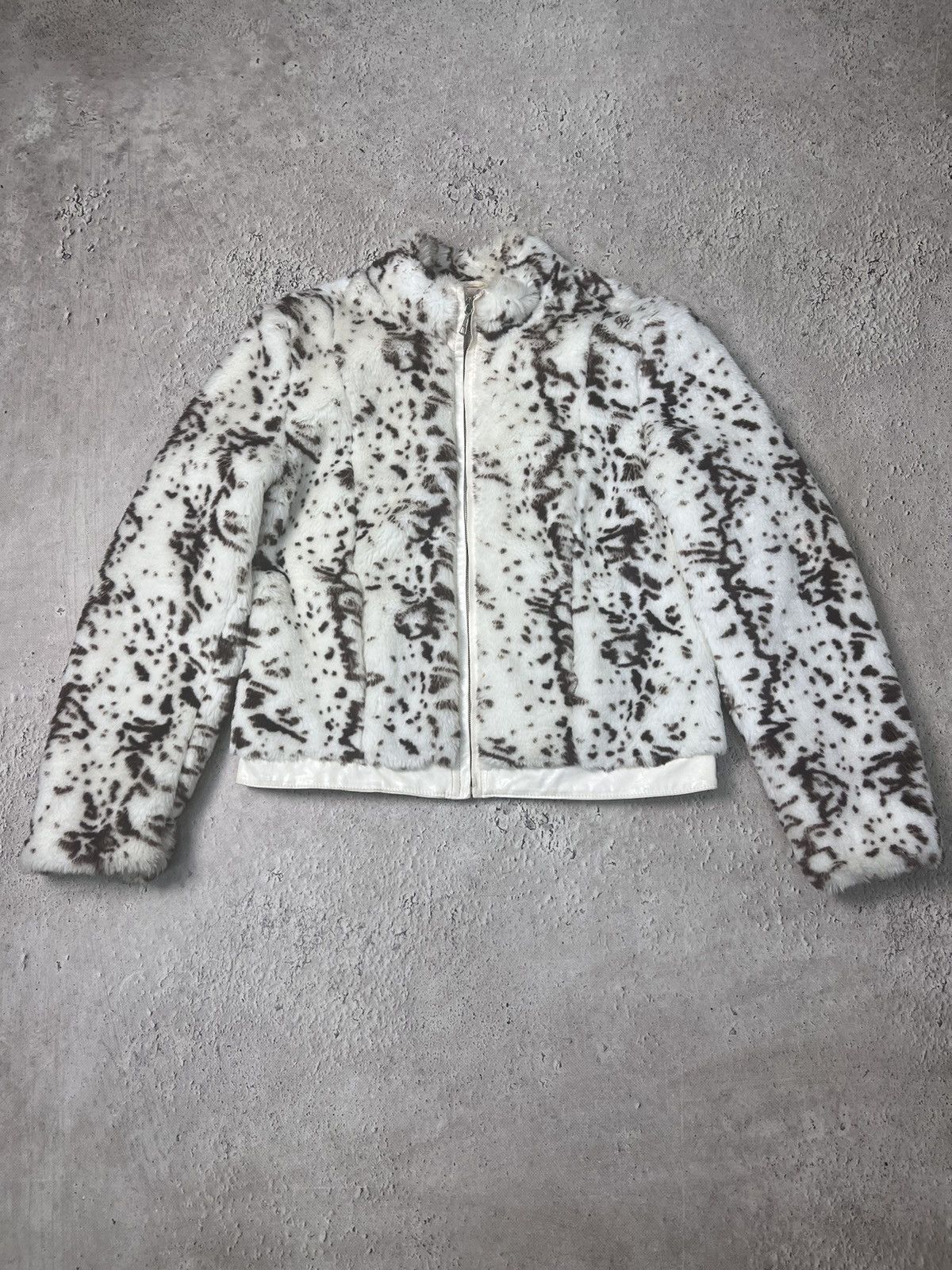 If Six Was Nine × Le Grande Bleu (L.G.B.) × Yohji Yamamoto Avant Garde If Six Was Nine Style Jacket FUR COAT 90s Size US S / EU 44-46 / 1 - 1 Thumbnail