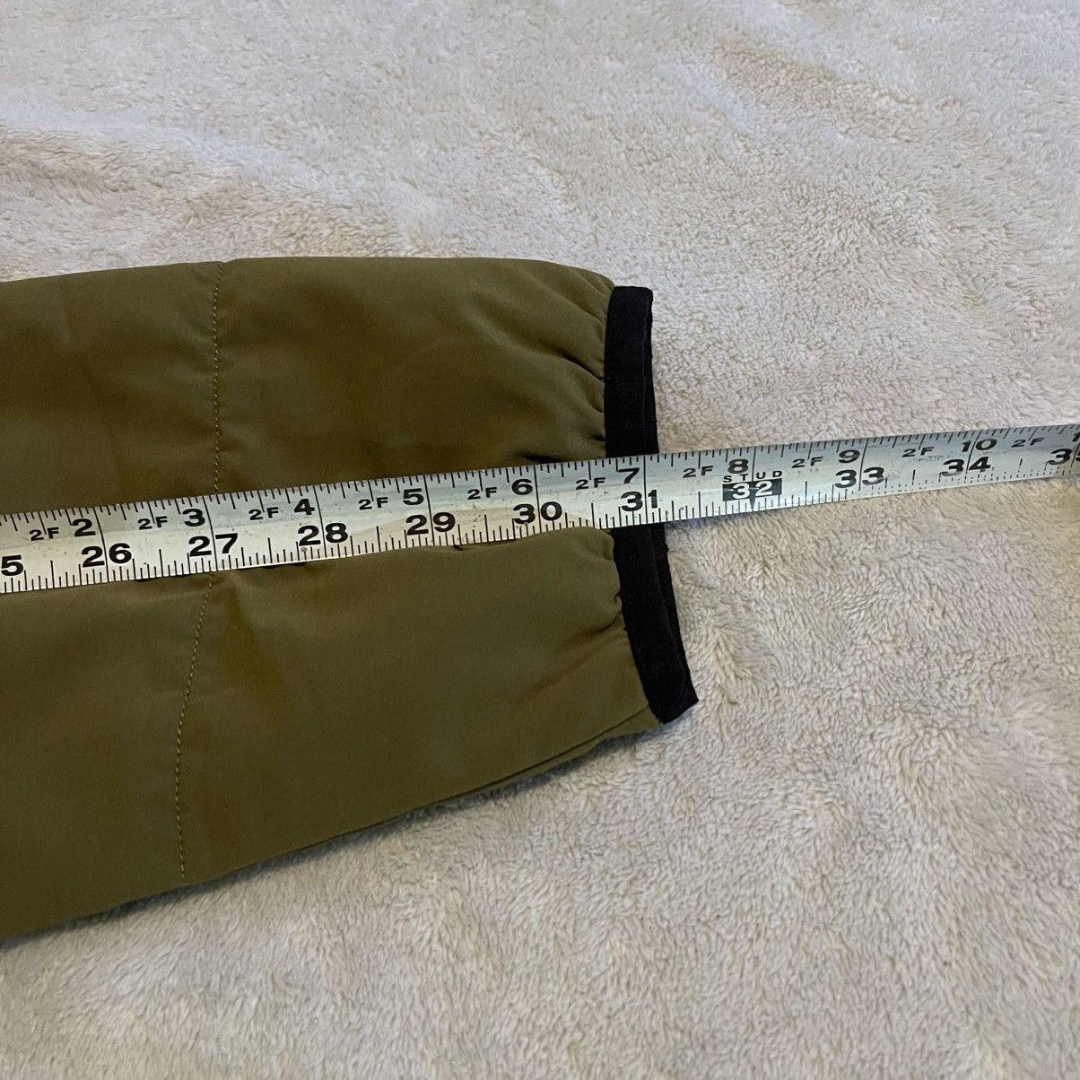 The North Face The North Face Mens XL Insulated Hoodie Jacket Green Black Size US XL / EU 56 / 4 - 8 Thumbnail