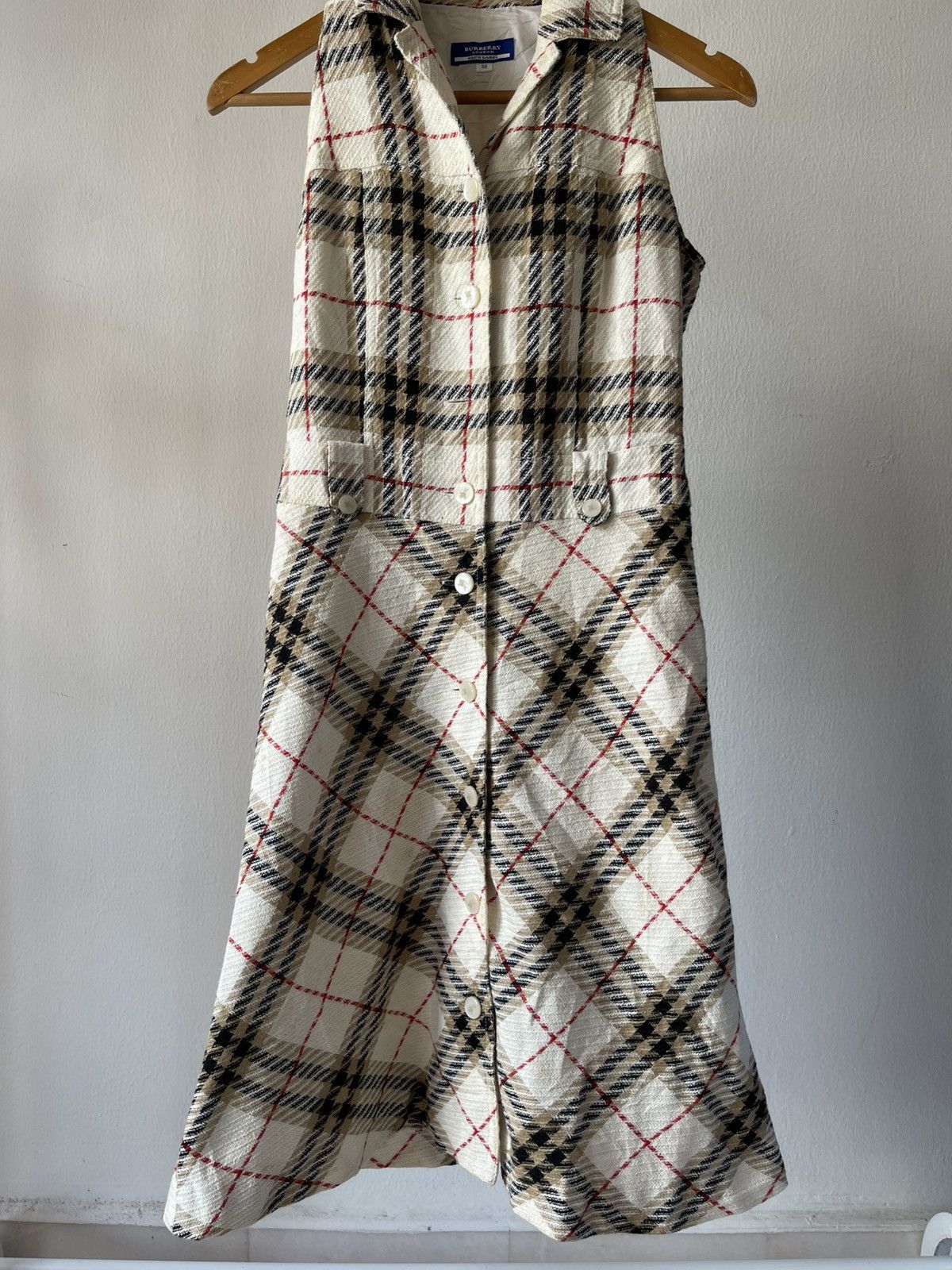 Burberry Burberry Nova Check Sleeveless Dress Size S / US 4 / IT 40 - 2 Thumbnail