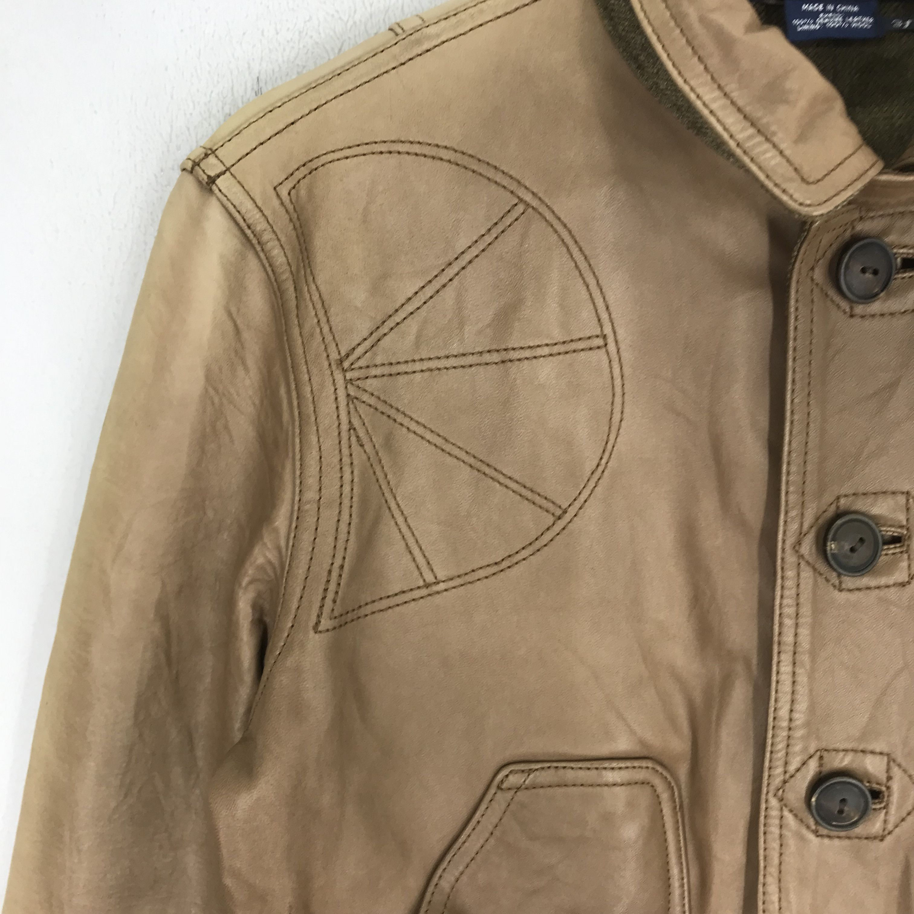 Polo Ralph Lauren Vintage Ralph Lauren Brown Genuine Leather Jacket - 244 Size US S / EU 44-46 / 1 - 6 Thumbnail