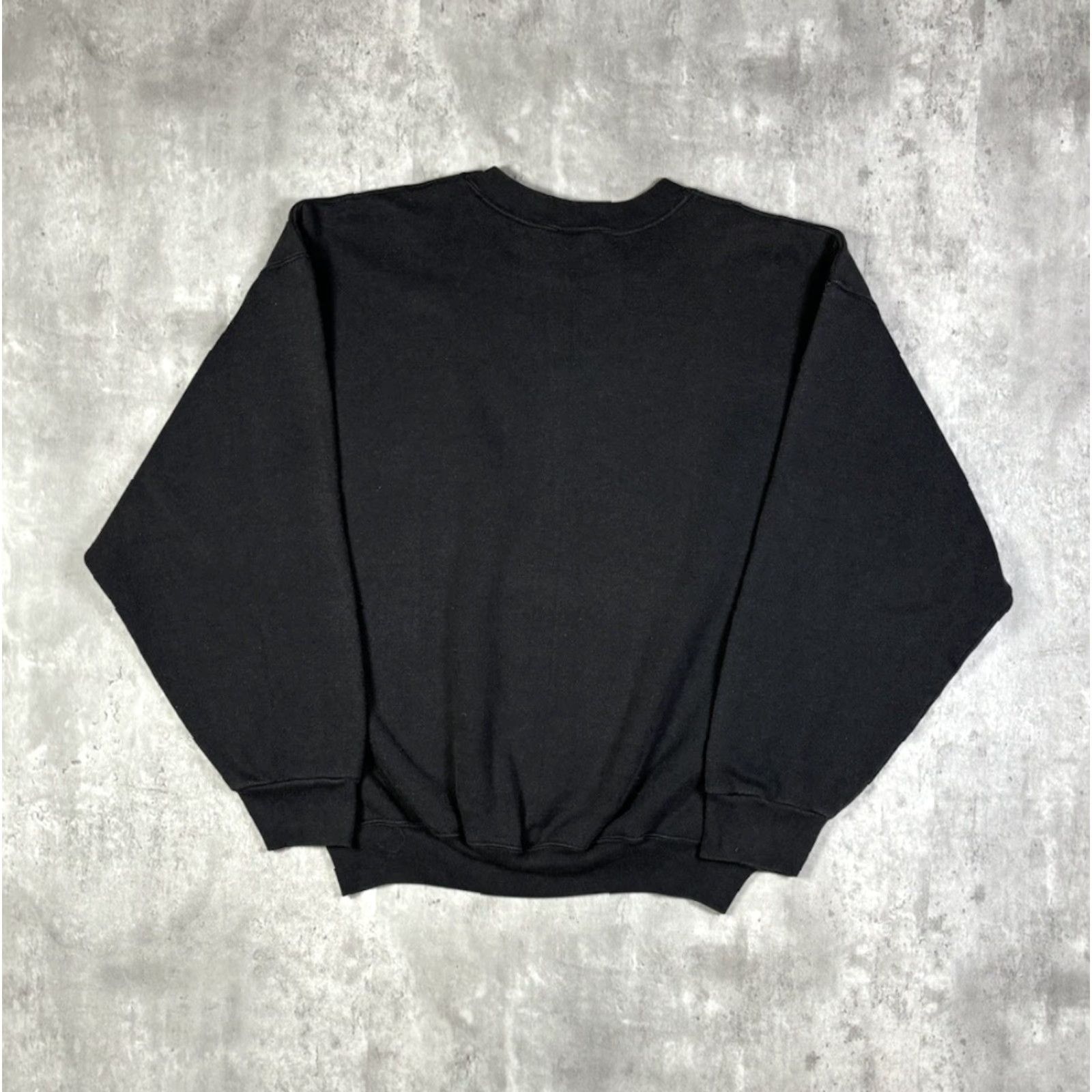 Vintage VINTAGE 90s Virginia Beach Graphic Sweatshirt XL Men Black Gildan Heavy Blend Pullover Size US XL / EU 56 / 4 - 6 Thumbnail
