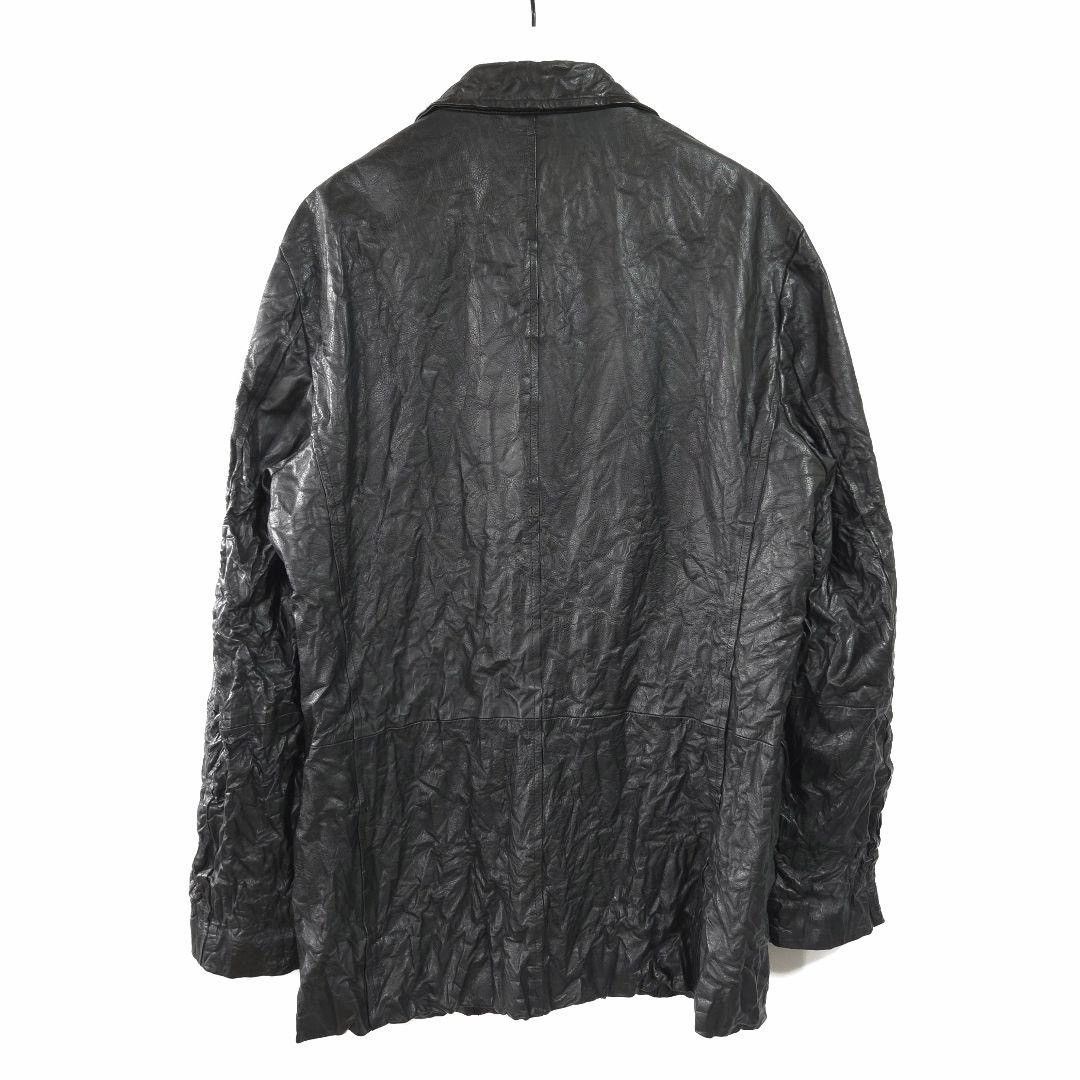 Issey Miyake ISSEY MIYAKE MEN 2010AW Pleated Cowhide Jacket Size US L / EU 52-54 / 3 - 2 Thumbnail