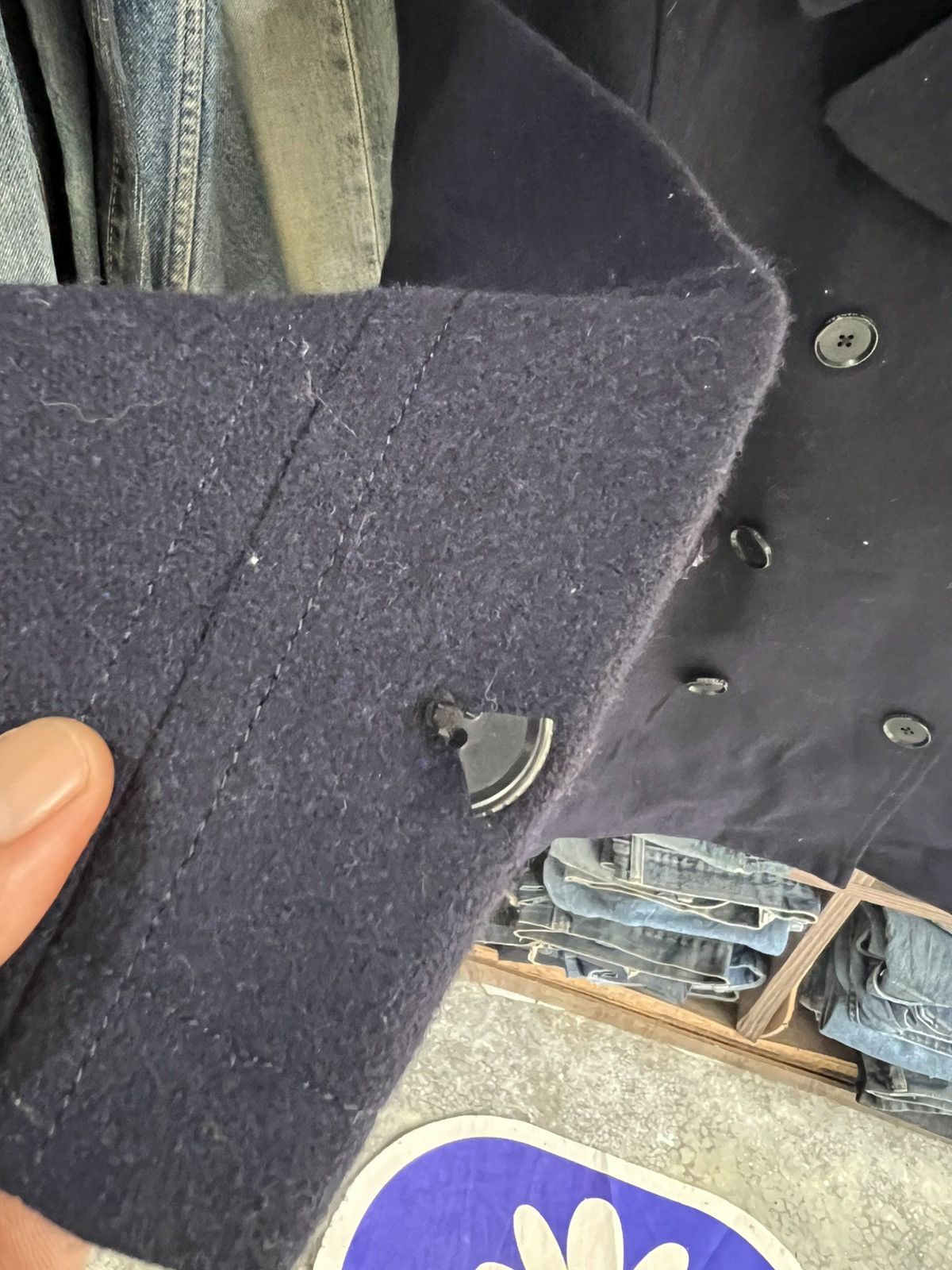 Helly Hansen 🔥Helly Hansen Double Breasted Peacoat Size US M / EU 48-50 / 2 - 9 Thumbnail