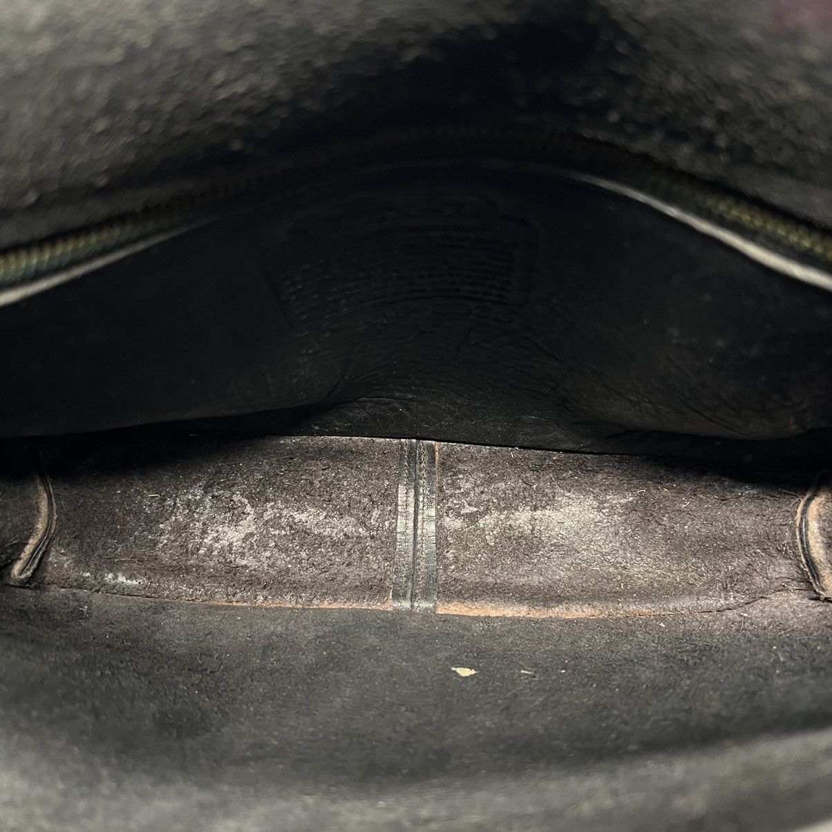 Coach × Vintage VTG Coach Crossbody Bag Purse Clutch Black Leather Hang Tag Size ONE SIZE - 12 Thumbnail