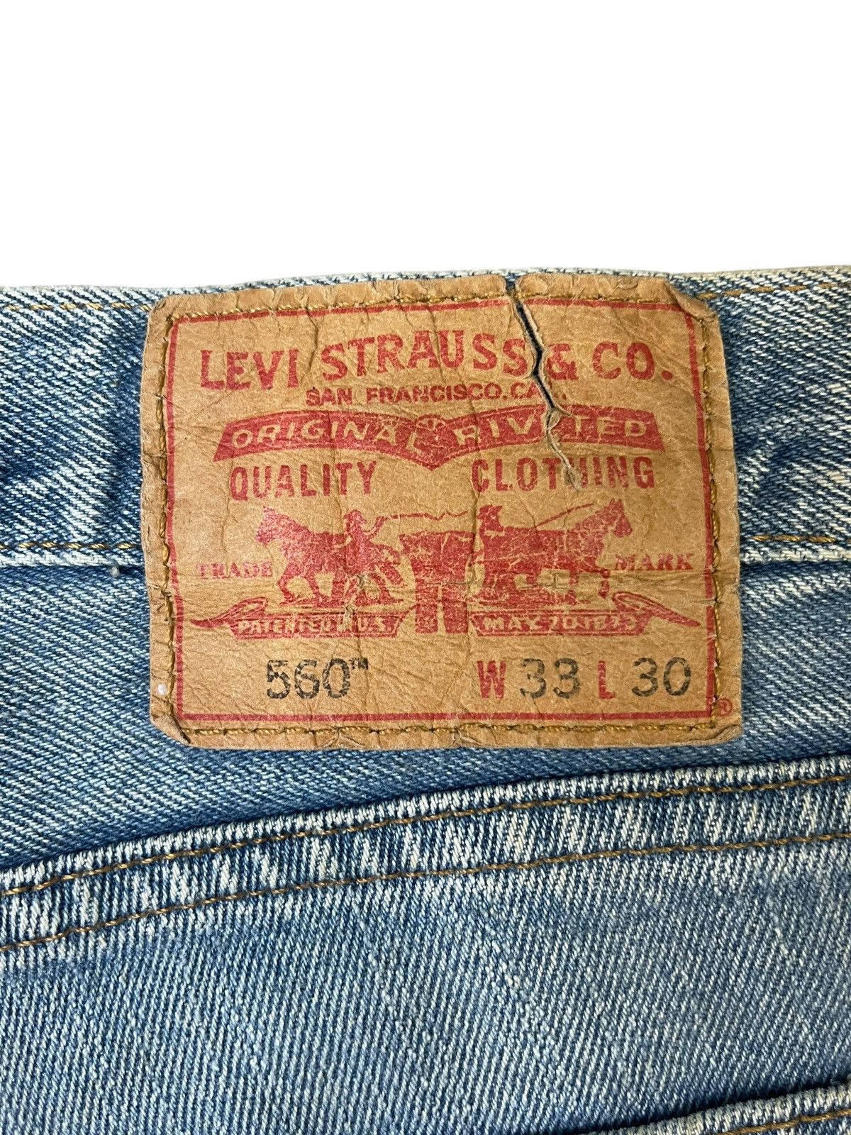 Levi's Vintage Levi’s 560 Baggy Jeans Size US 33 - 4 Thumbnail