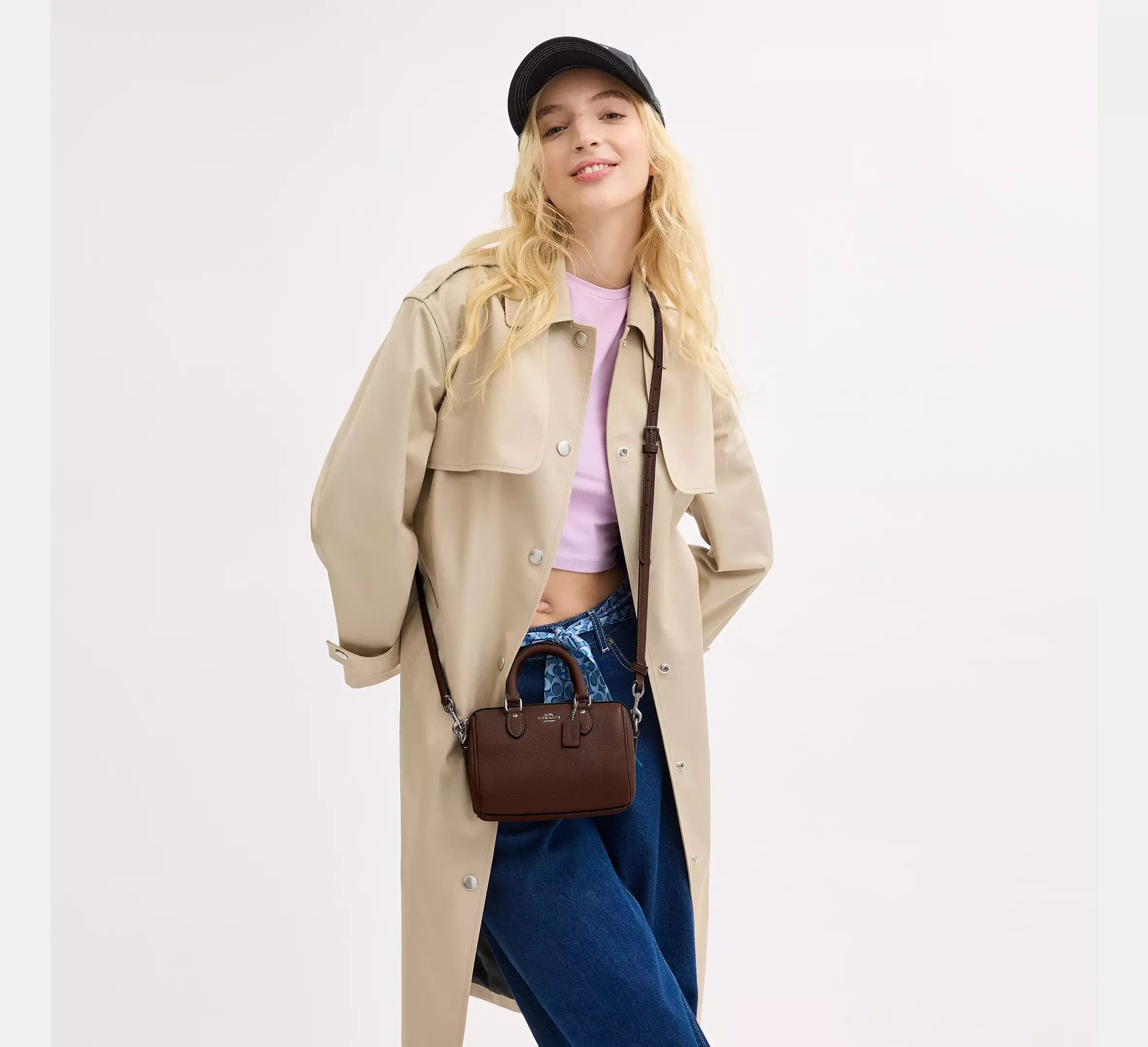Coach Mini Rowan Crossbody Bag CW328 Size ONE SIZE - 3 Thumbnail