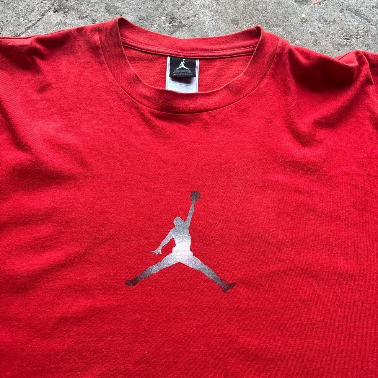 Jordan Brand 00s red Jordan “MJ” graphic tee Size US XXL / EU 58 / 5 - 2 Thumbnail
