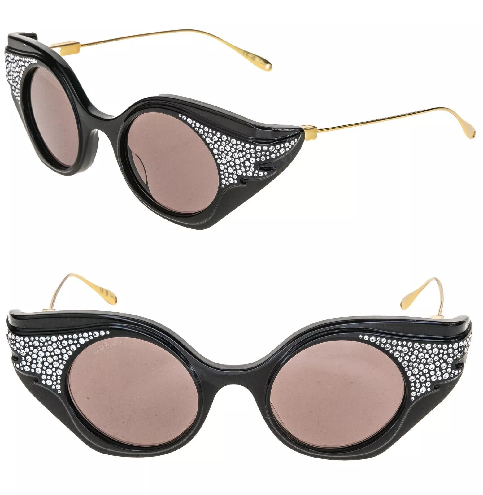 Gucci GUCCI HOLLYWOOD FOREVER 1327 Black Gg1327S Sunglasses 001 Size ONE SIZE - 1 Thumbnail