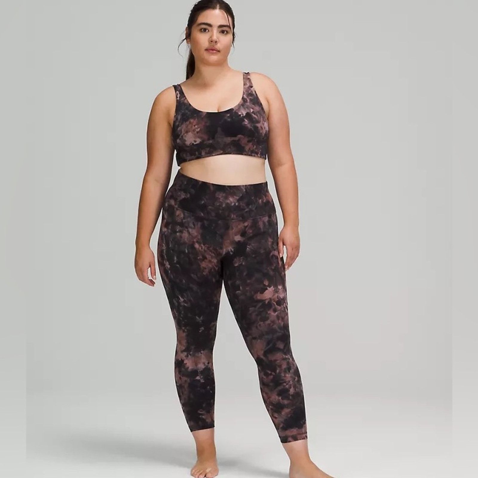 Lululemon NEW! Align High Rise Pant 25” 20 Diamond Dye Graphite Gray Size 42" / US 20 - 3 Thumbnail