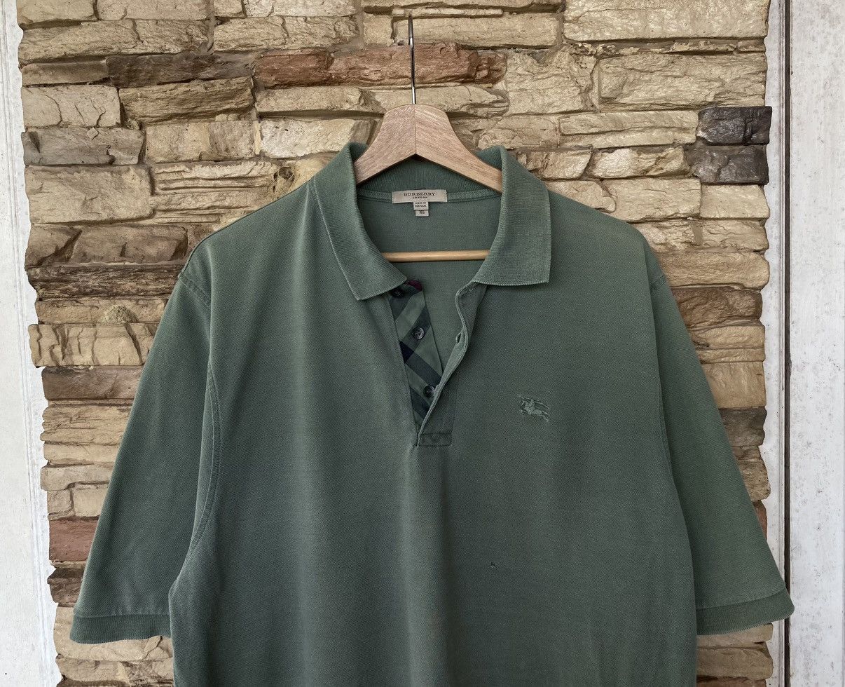 Vintage Rare Burberry London Brit Nova Check Polo Shirt Size US XL / EU 56 / 4 - 5 Thumbnail