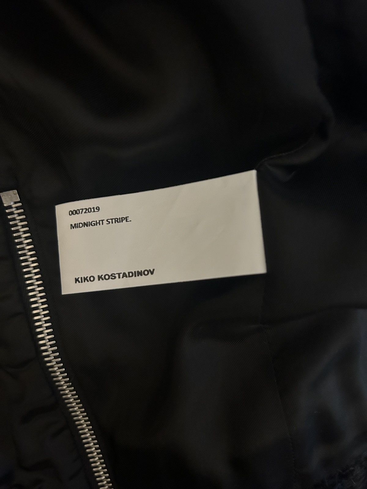 Kiko Kostadinov Kiko Kostadinov F/W 19 Goff Zip Darted Jacket Furry Black Size US S / EU 44-46 / 1 - 14 Thumbnail