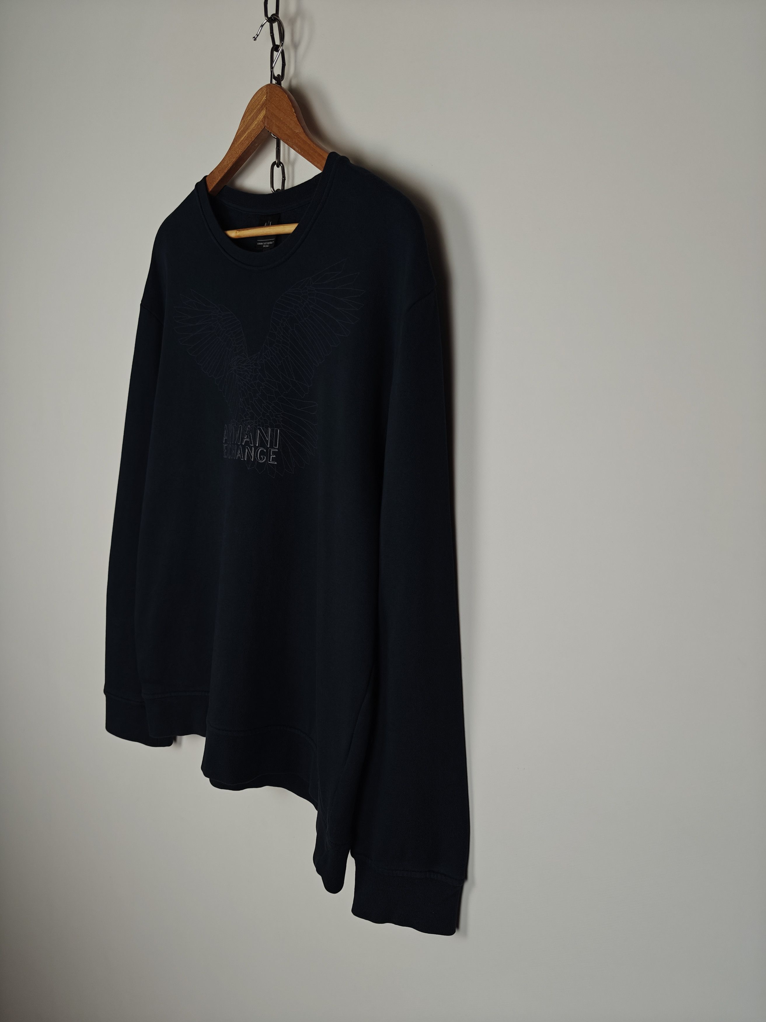 Armani Armani Exchange Sweatshirt Center Eagle Logo Crewneck size L Size US L / EU 52-54 / 3 - 5 Thumbnail