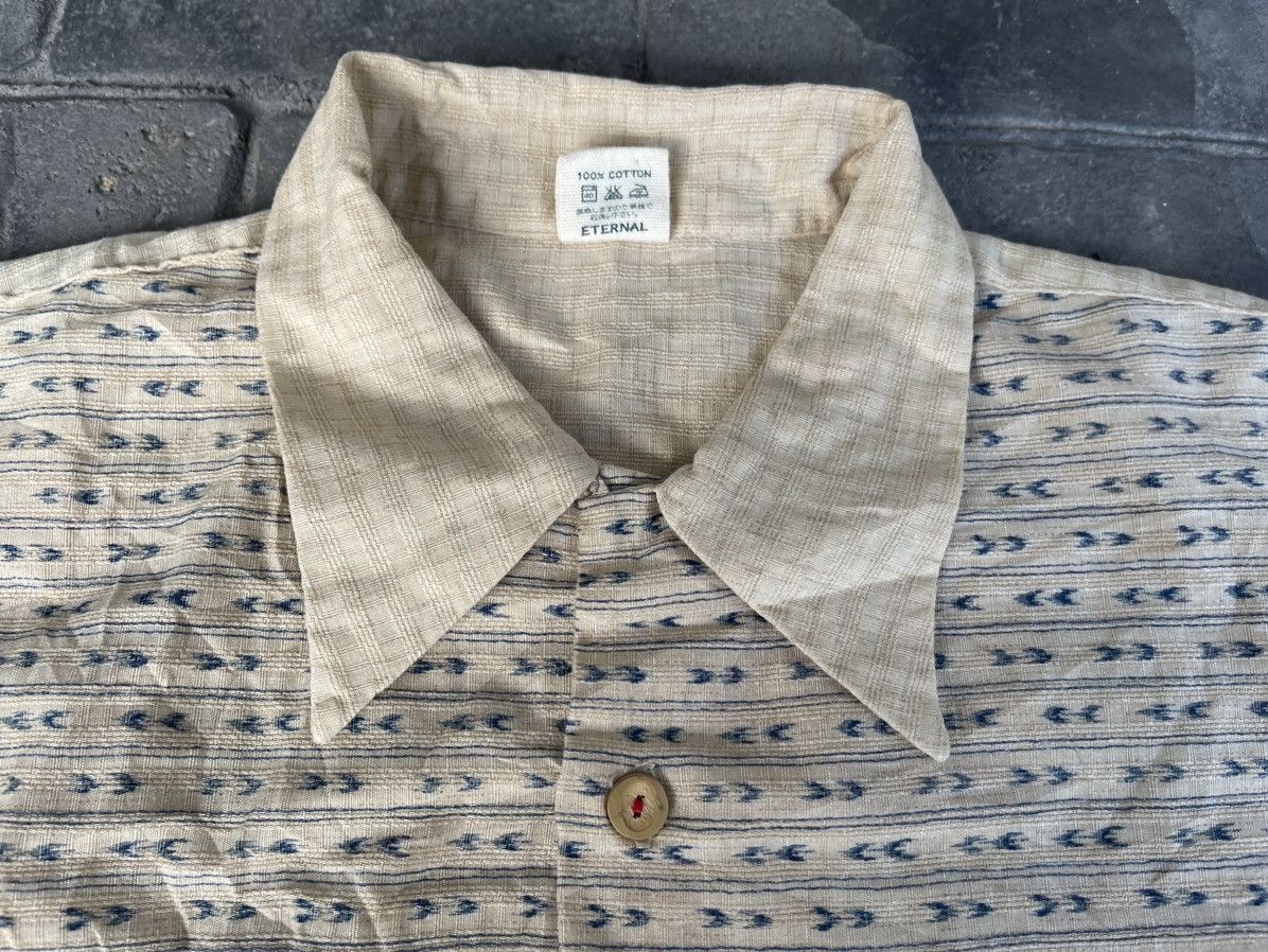 Eternal JAPAN MADE Eternal Kurashiki Kojima Japan Wood Button Up Size US M / EU 48-50 / 2 - 4 Thumbnail