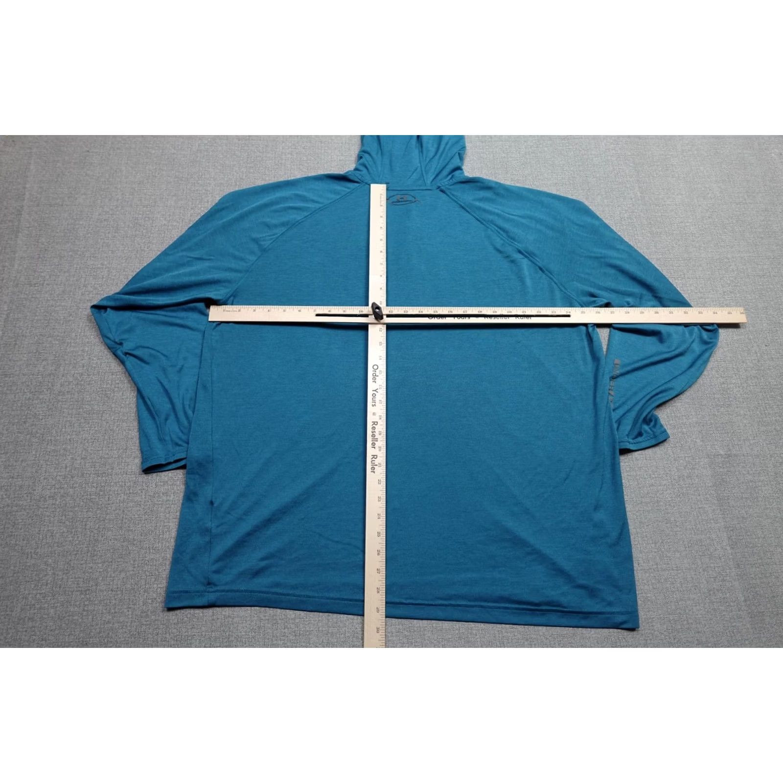 Under Armour Under Armour Sweatshirt Mens 3XL Blue Hooded Long Sleeve Henley Performance Top Size US XXL / EU 58 / 5 - 5 Thumbnail