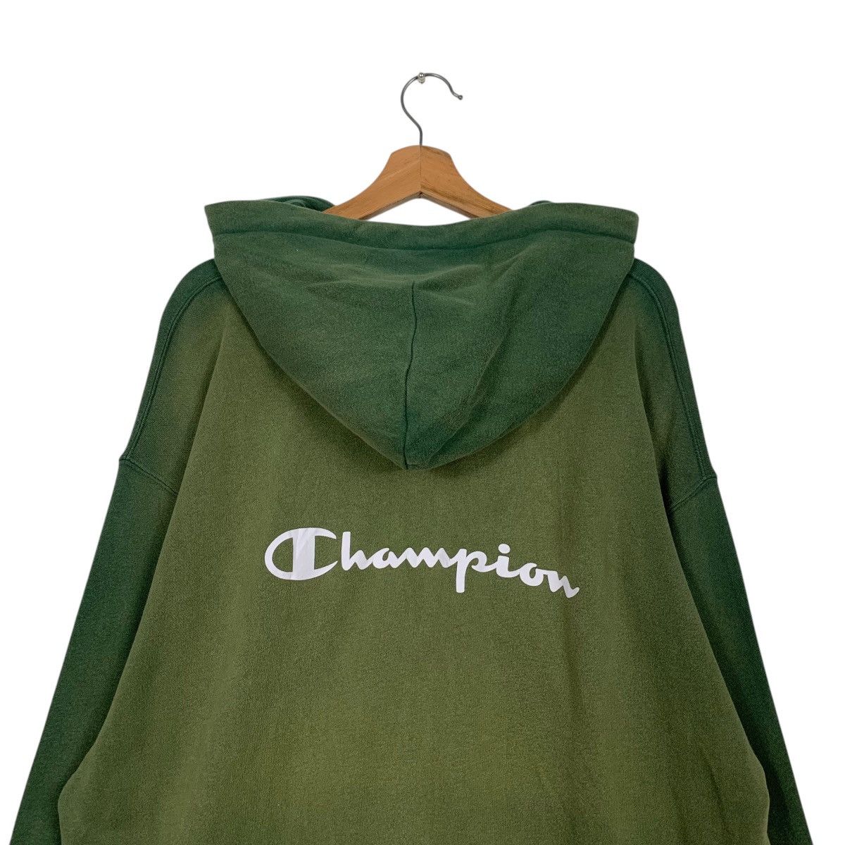 Champion CHAMPION Big Logo Sun Faded Pullover Hoodies #1790-C79 Size US XXL / EU 58 / 5 - 2 Thumbnail