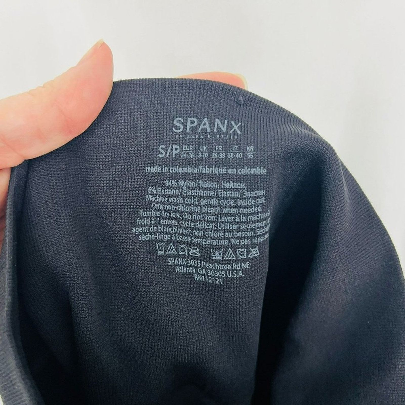 Spanx Spanx Legging Look At Me Now Black Womens Small Size 23" - 2 Thumbnail