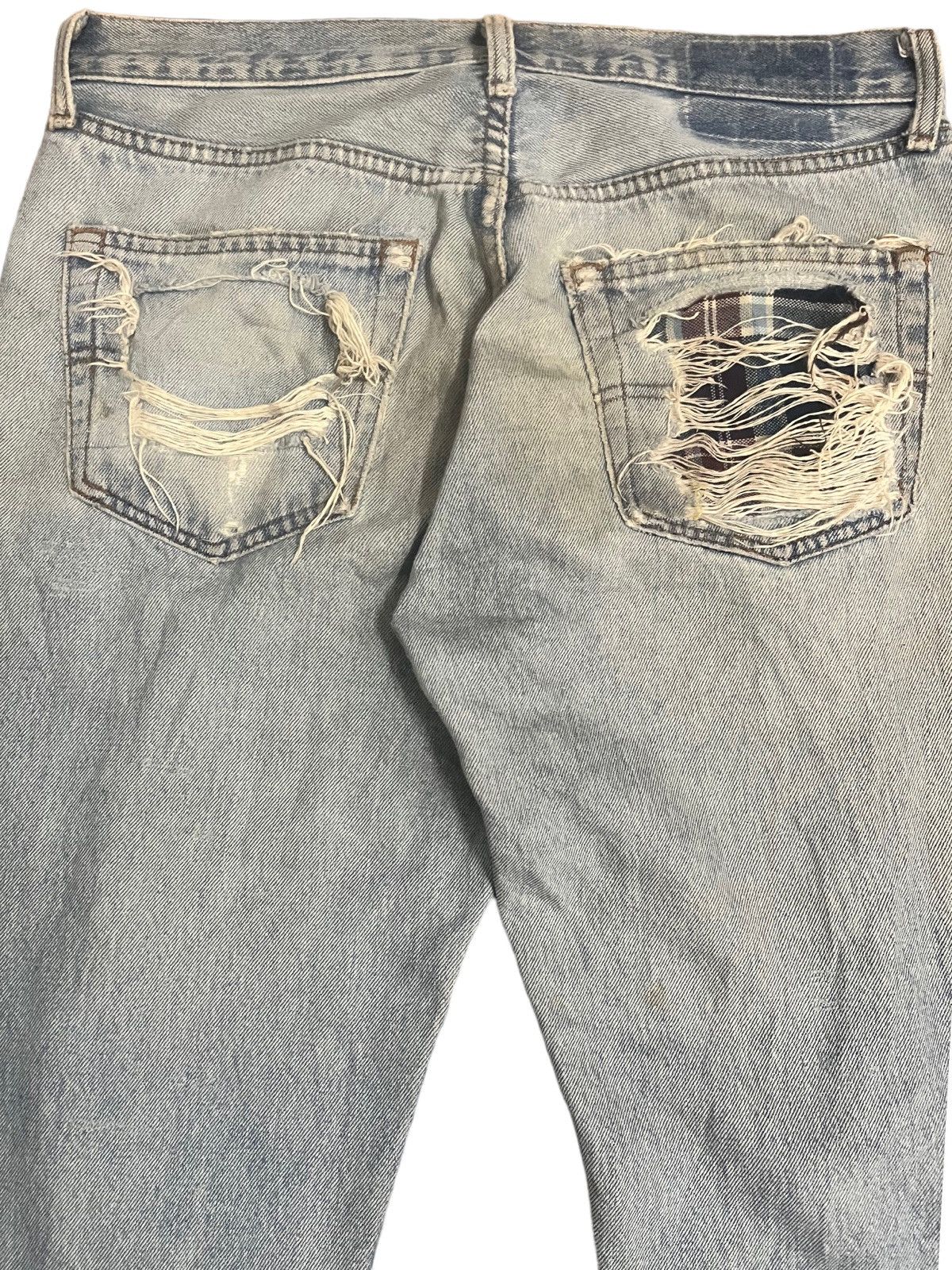 Japanese Brand × Vintage Vintage Japanese Brand Distressed Denim Size US 33 - 7 Thumbnail
