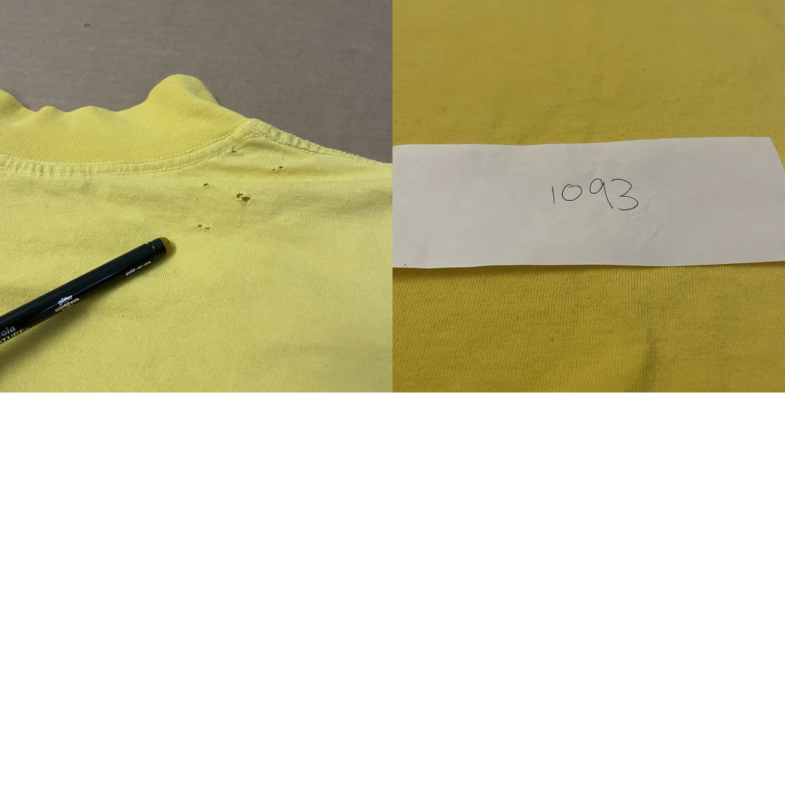 Vintage VINTAGE Office Depot News Channel Adult Large Yellow Long Sleeve USA 90s Mens Shirt Size US L / EU 52-54 / 3 - 10 Thumbnail