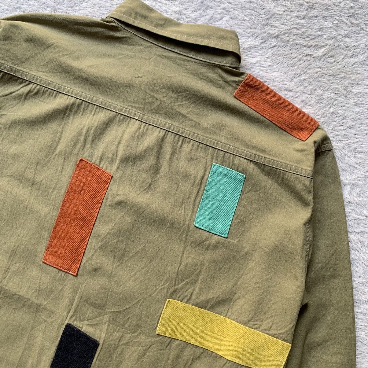 Paul Smith Vintage Paul Smith random patches heavy cotton M Regular Size US M / EU 48-50 / 2 - 7 Thumbnail