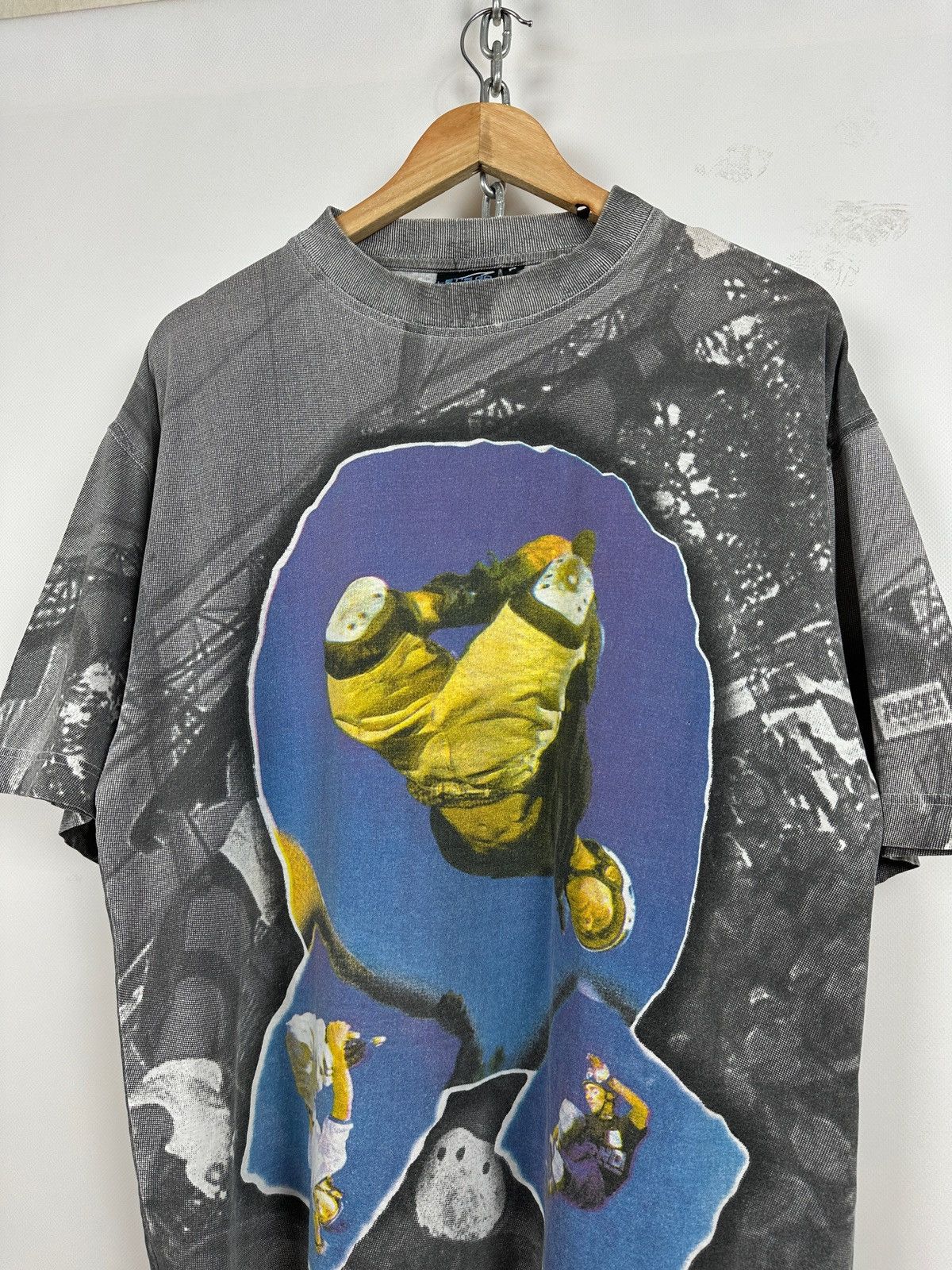 Tony Hawk Vintage All Over Print Skateboard Let’s Go Y2K T-Shirt Size US M / EU 48-50 / 2 - 4 Thumbnail