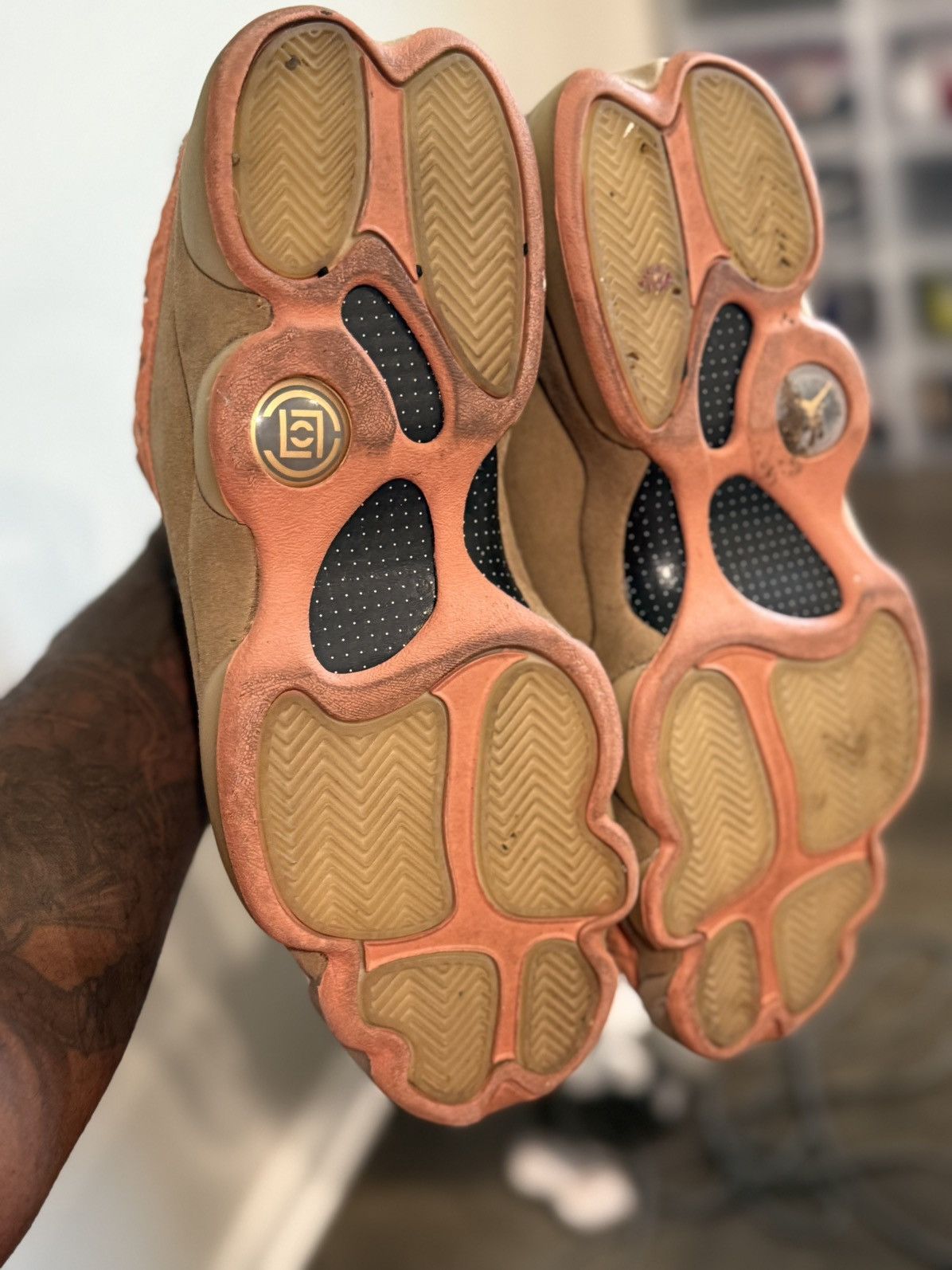 CLOT × Jordan Brand CLOT x AirJordan 13 low terracotta Warior size 10 Size US 10 / EU 43 - 6 Thumbnail